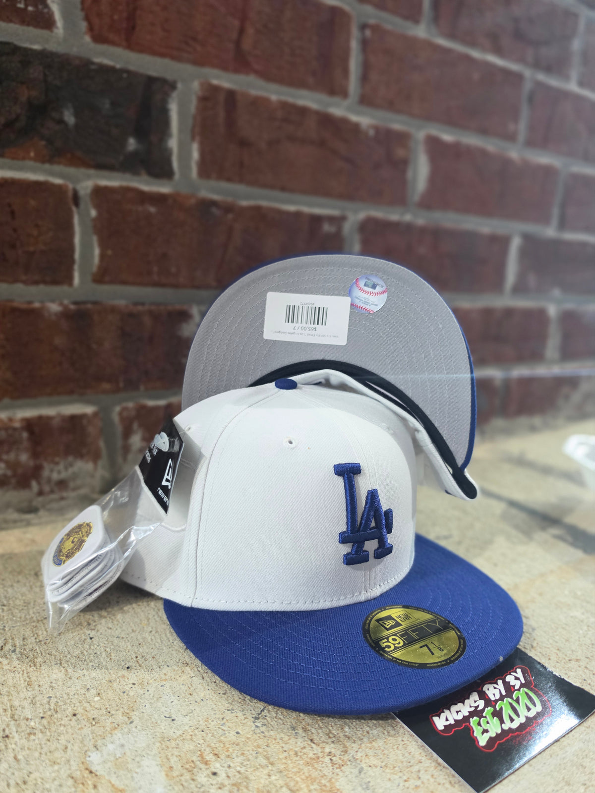 New Era 59Fifty Fitted "Los Angeles Dodgers" 60968004 PATCHES PACK