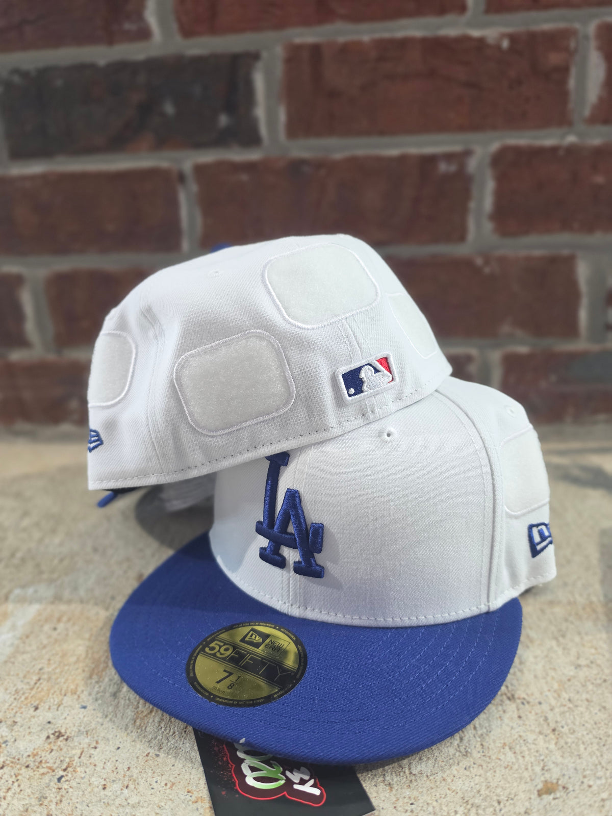 New Era 59Fifty Fitted "Los Angeles Dodgers" 60968004 PATCHES PACK