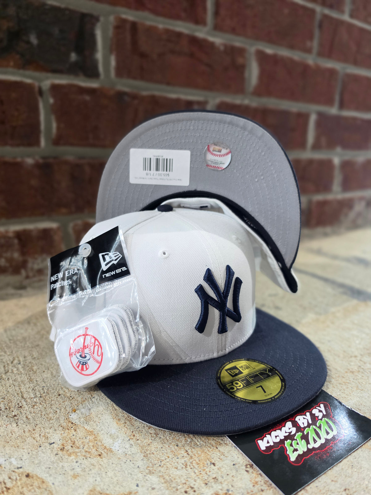New Era 59Fifty Fitted "New York Yankees" 60968032 PATCHES PACK