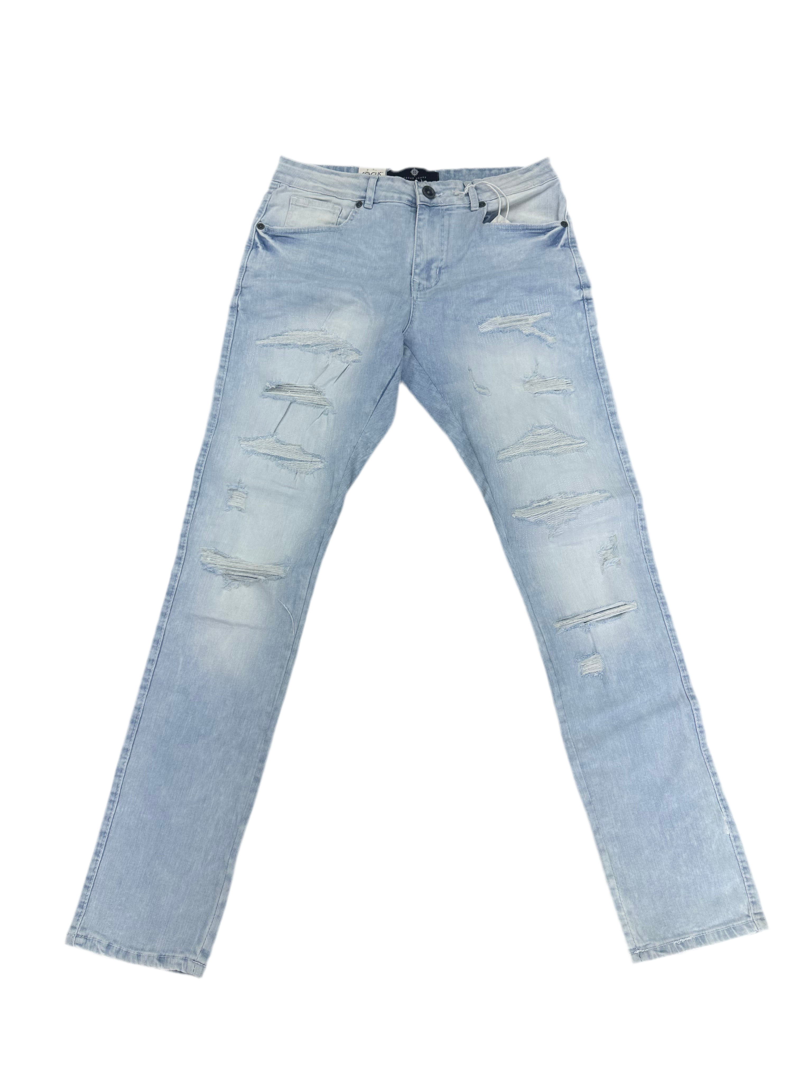Focus Jeans “Ripped Blue” Jeans
