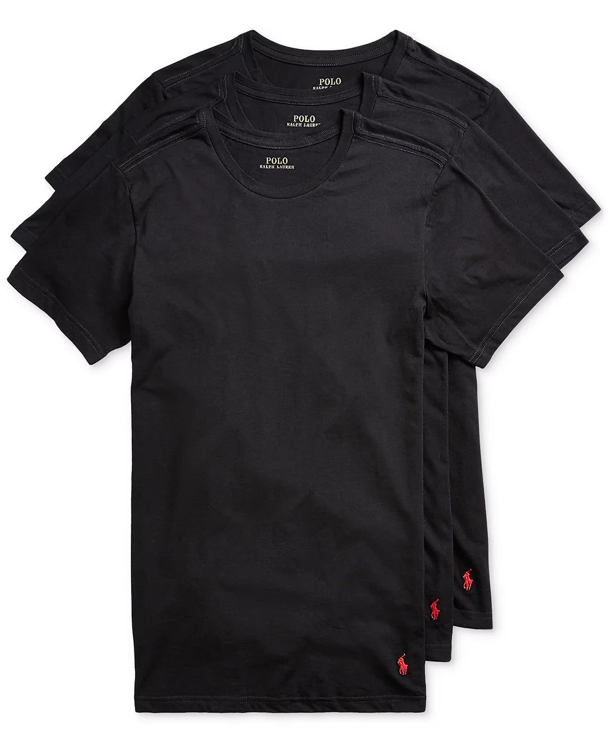 3 Pack Polo Tee Slim Fit "Black"