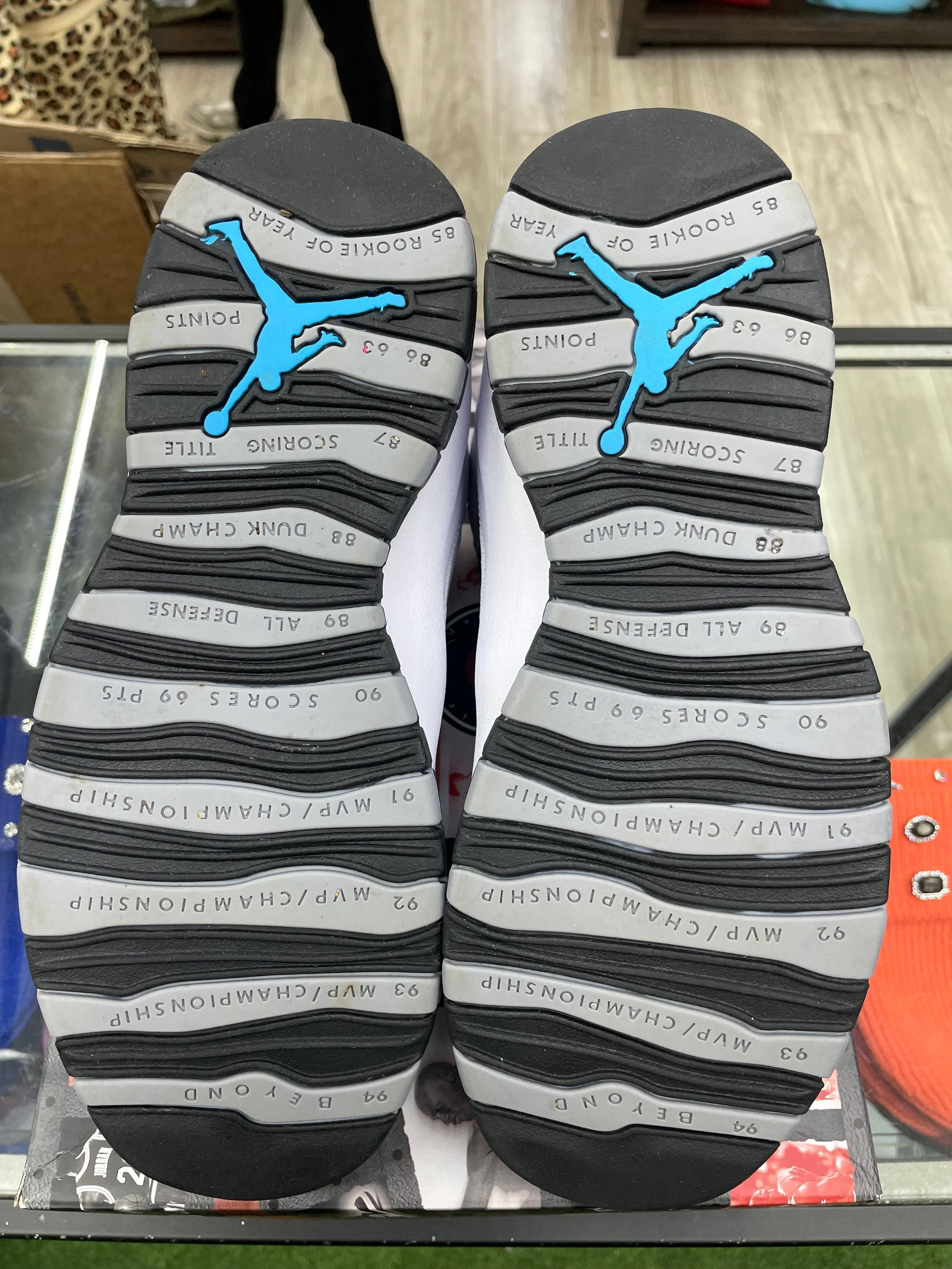 Air Jordan Retro 10 “Steel” *Size 10.5 Preowned*