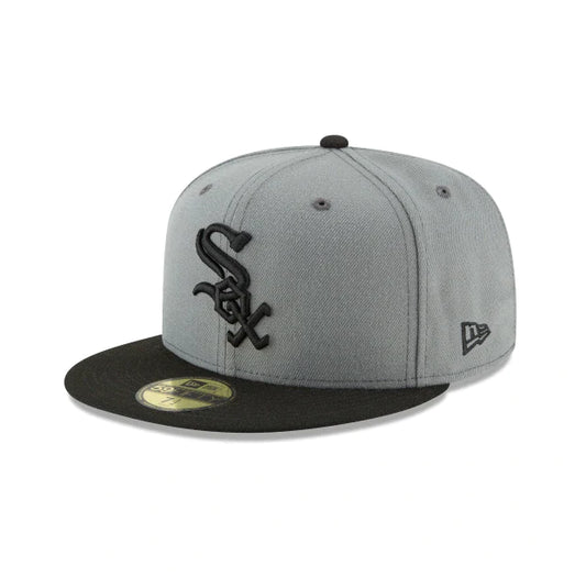 New Era 59Fifty Fitted "Chicago White Sox" (Grey/Black)