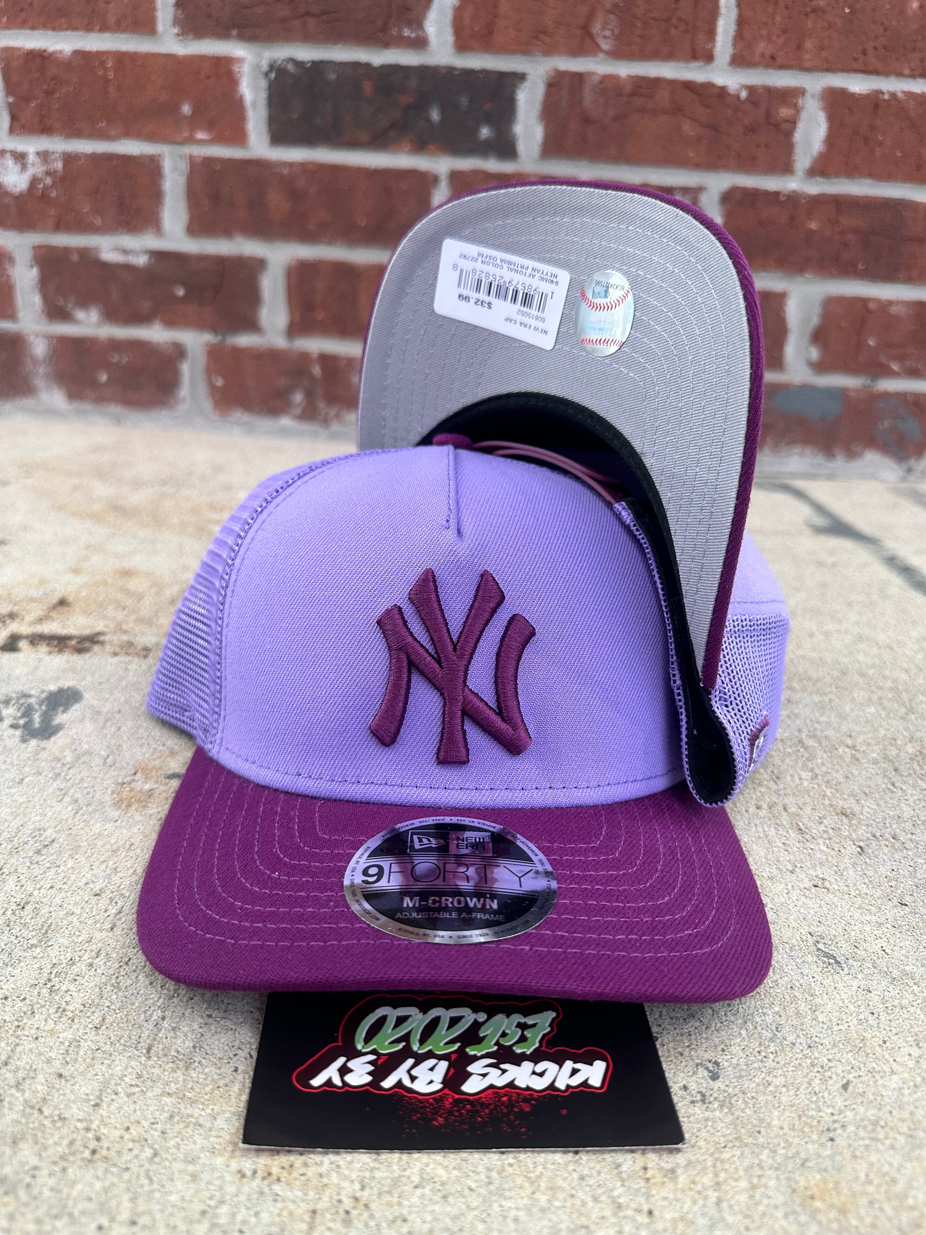 New Era 9Forty "New York Yankees" M-Crown (Purple/Lavender)