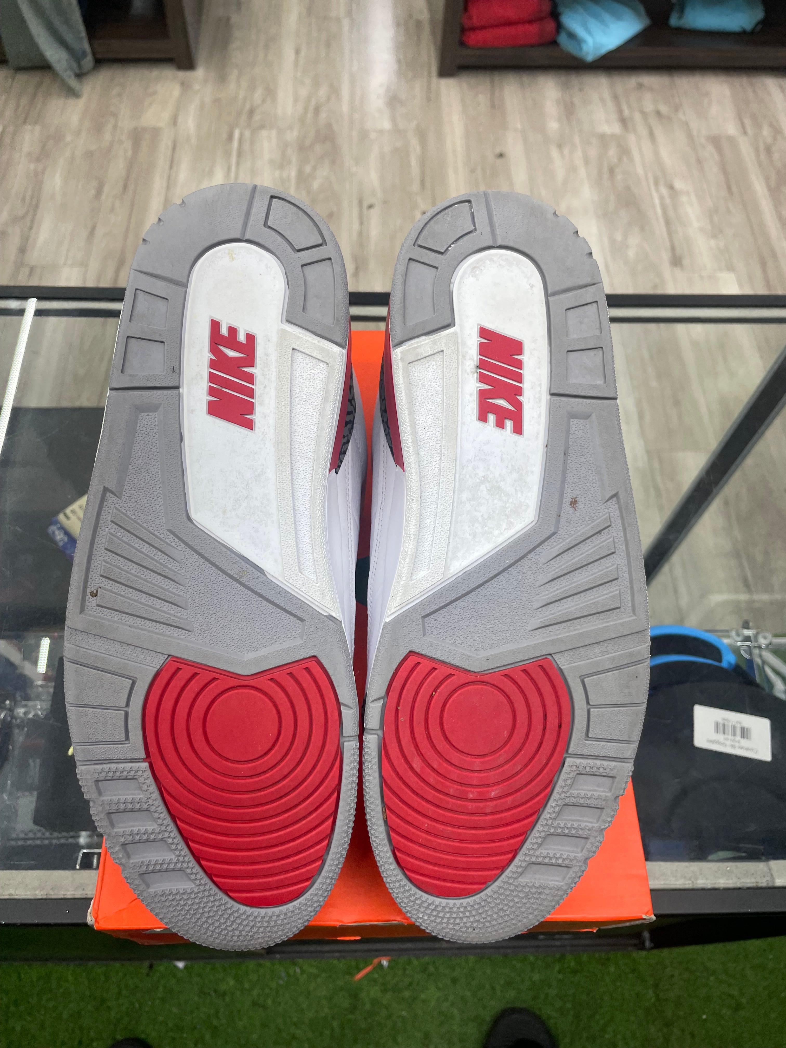 Air Jordan Retro 3 “Fire Red” *Size 13 Preowned*