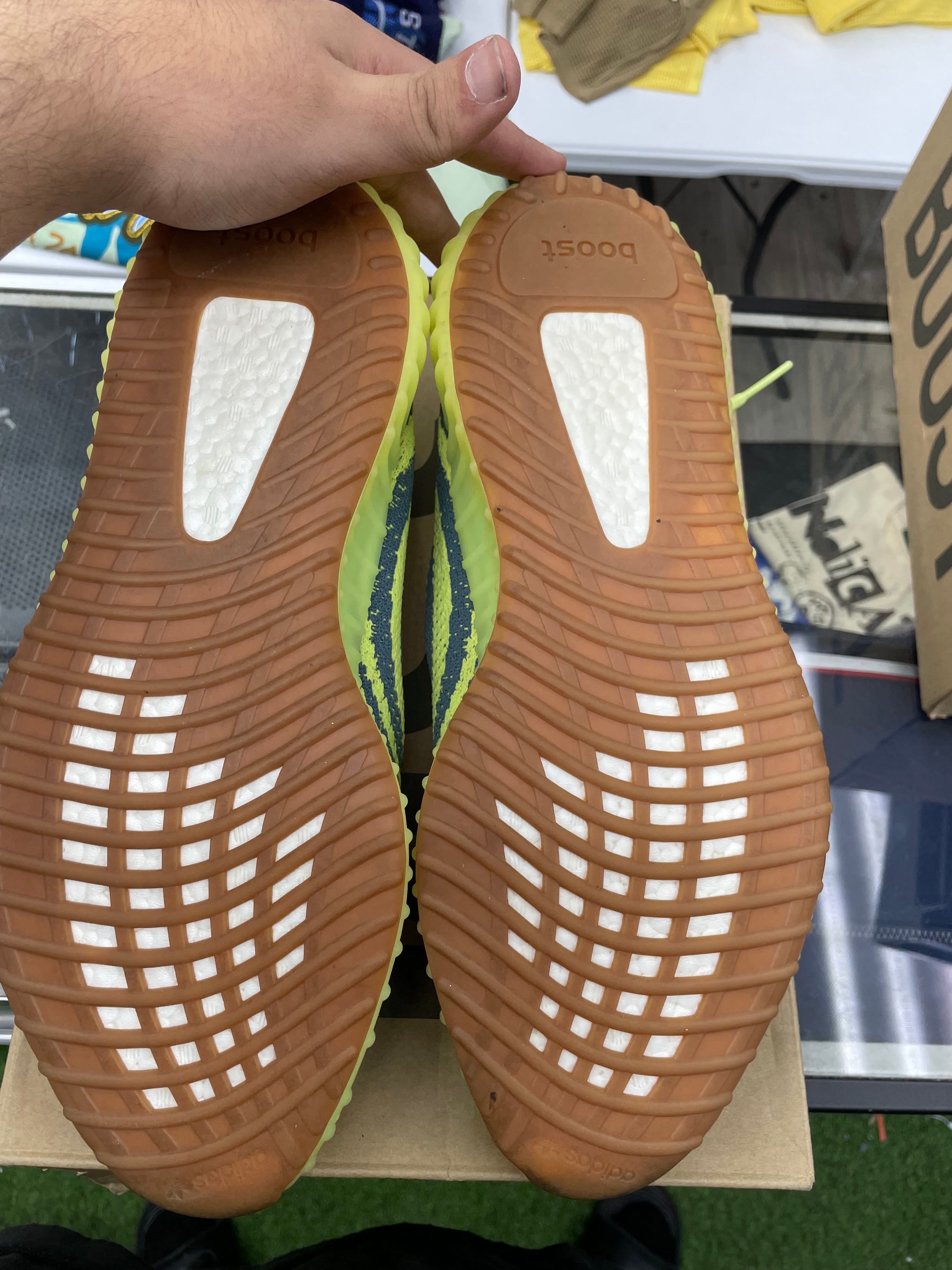 Yeezy Boost 350 “Semi Forzen Yellow” *Size 14 Preowned*
