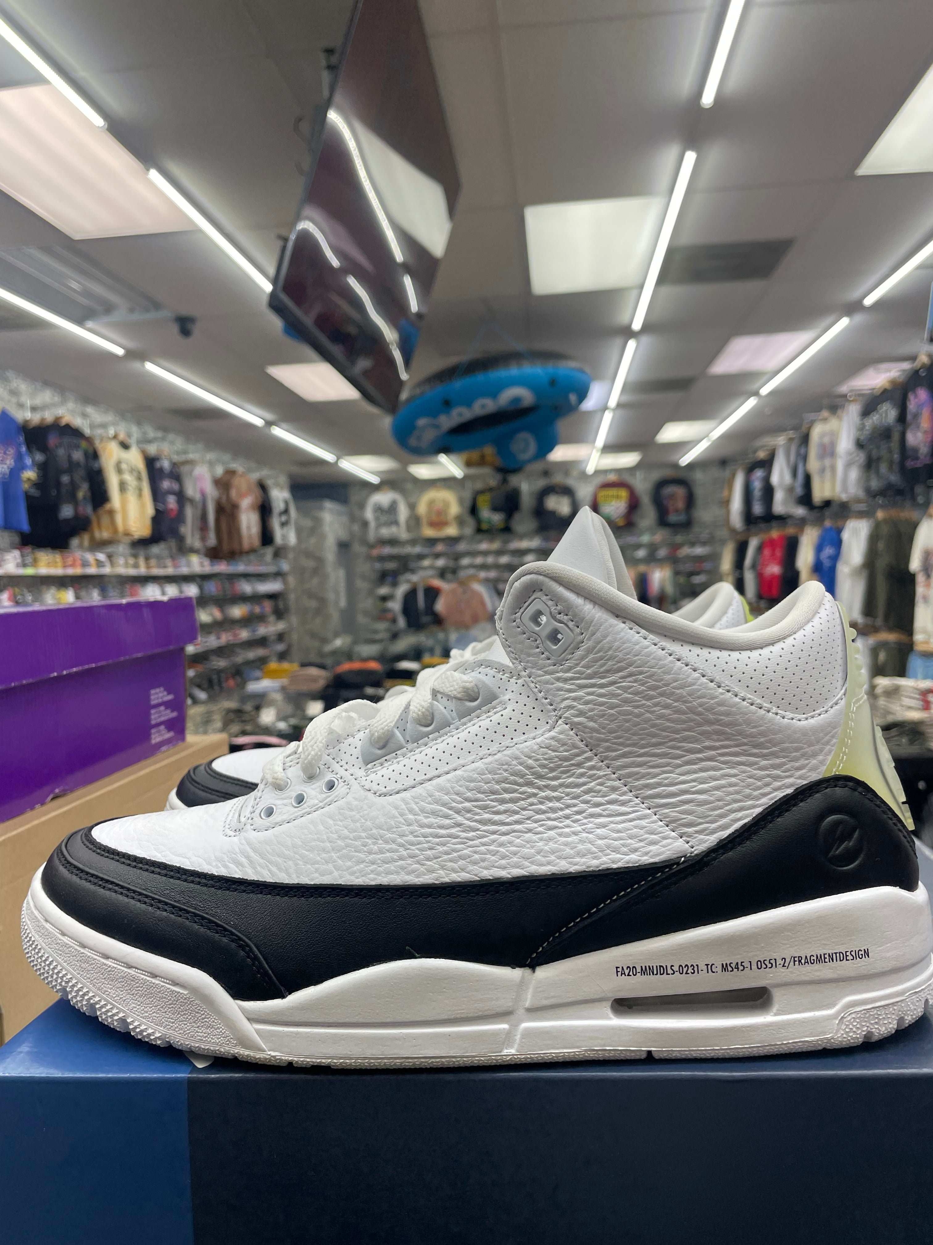 Air Jordan Retro 3 "Fragment" *Size 11.5 Preowned*