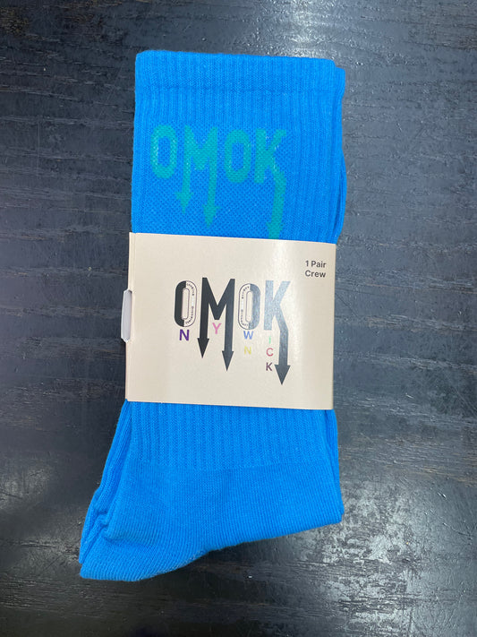 Omok "Socks" (Ski Blue/Green)