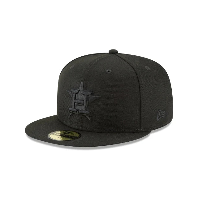 New Era 59FIFTY Fitted "Houston Astros"  11591155 (All Black)