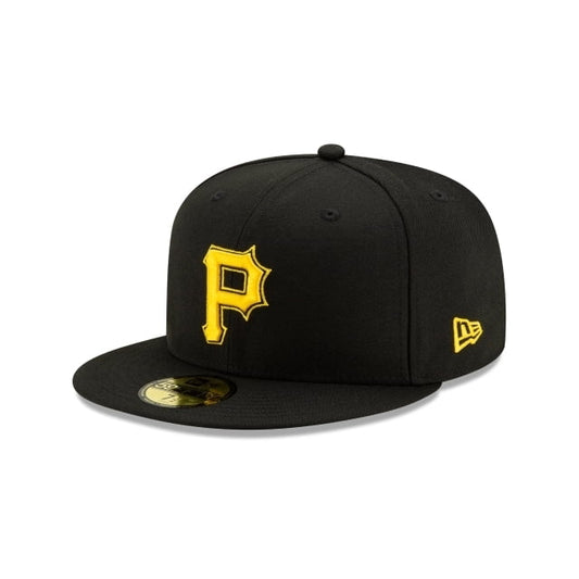 New Era 59Fifty Fitted "Pittsburgh Pirates" Black/Yellow
