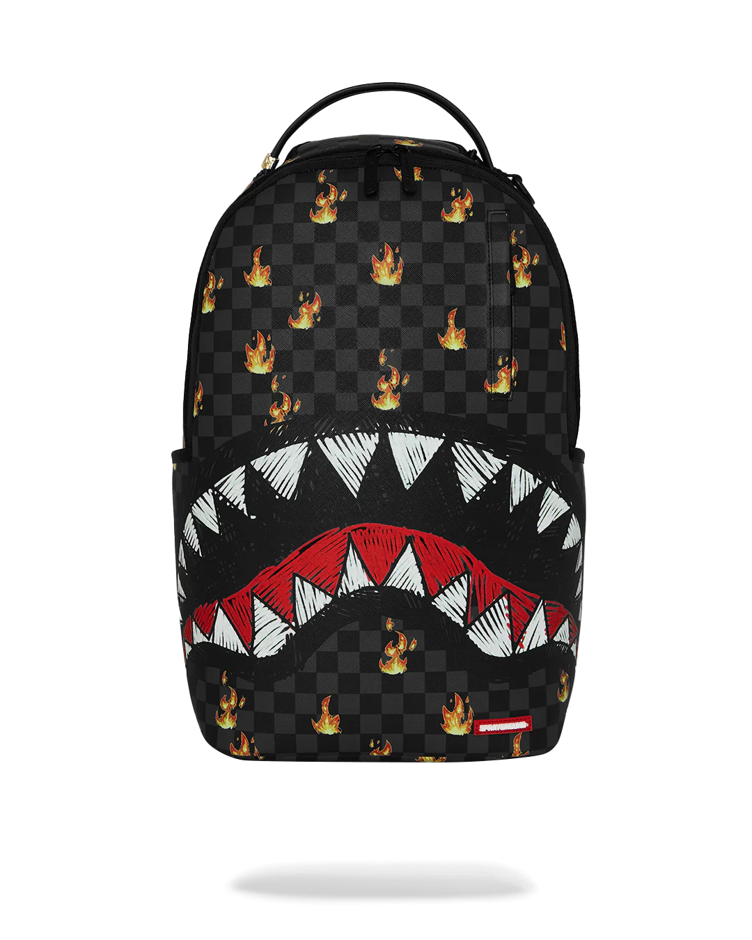 Sprayground "SCRIBBLE FIRE CHECK" BACKPACK