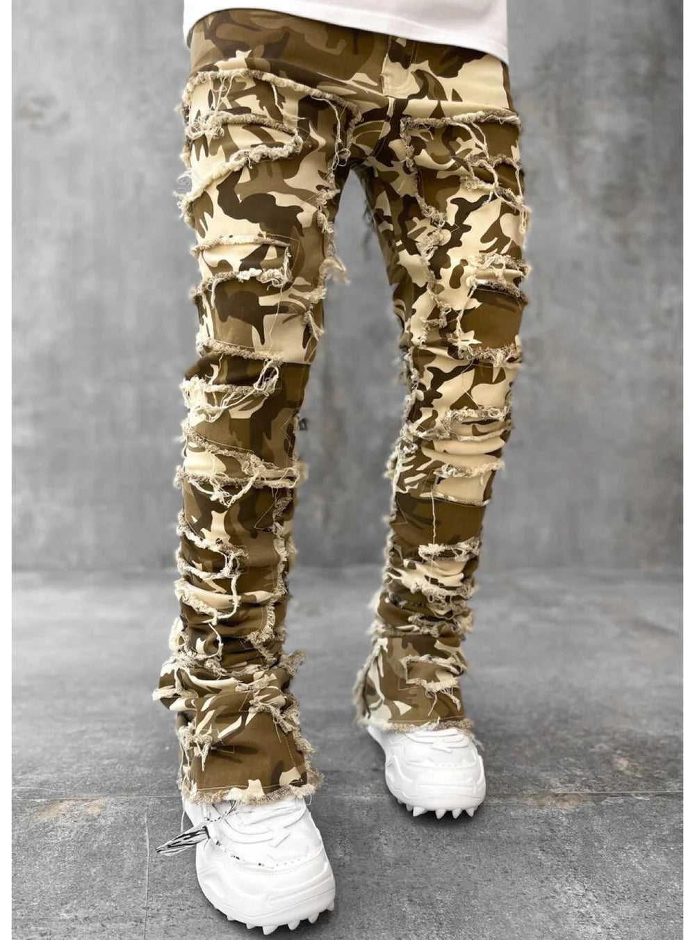 Guapi "Camo Blood Stacked" Jeans