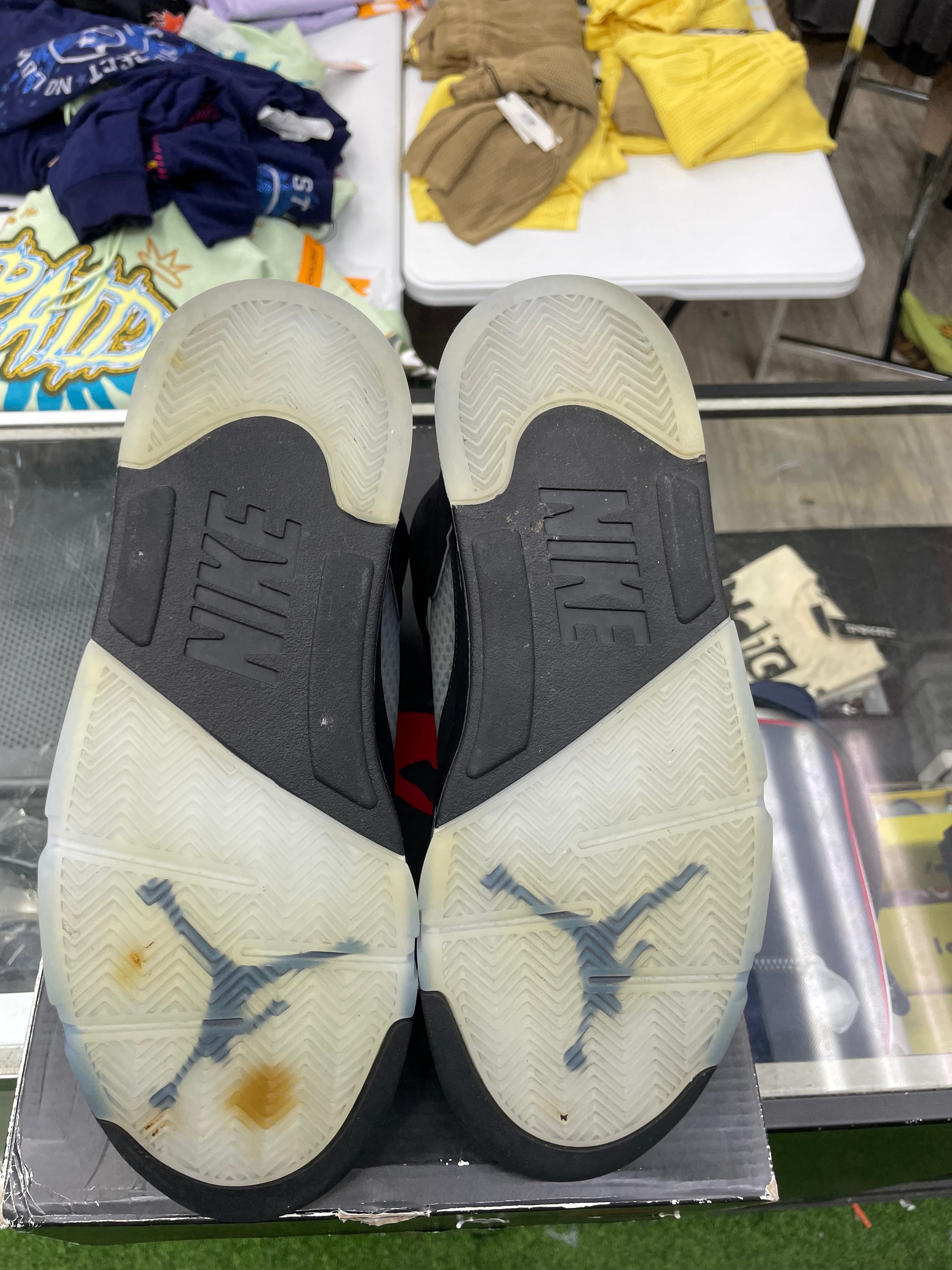 Air Jordan Retro 5 “Black Metallic Reimagined” *Size 10.5 Preowned*