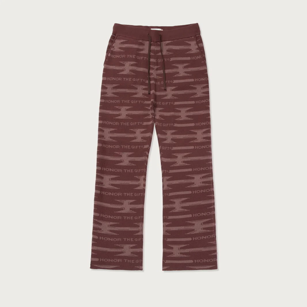 Honor The Gift "Wire Knit Pant"  (Brown)