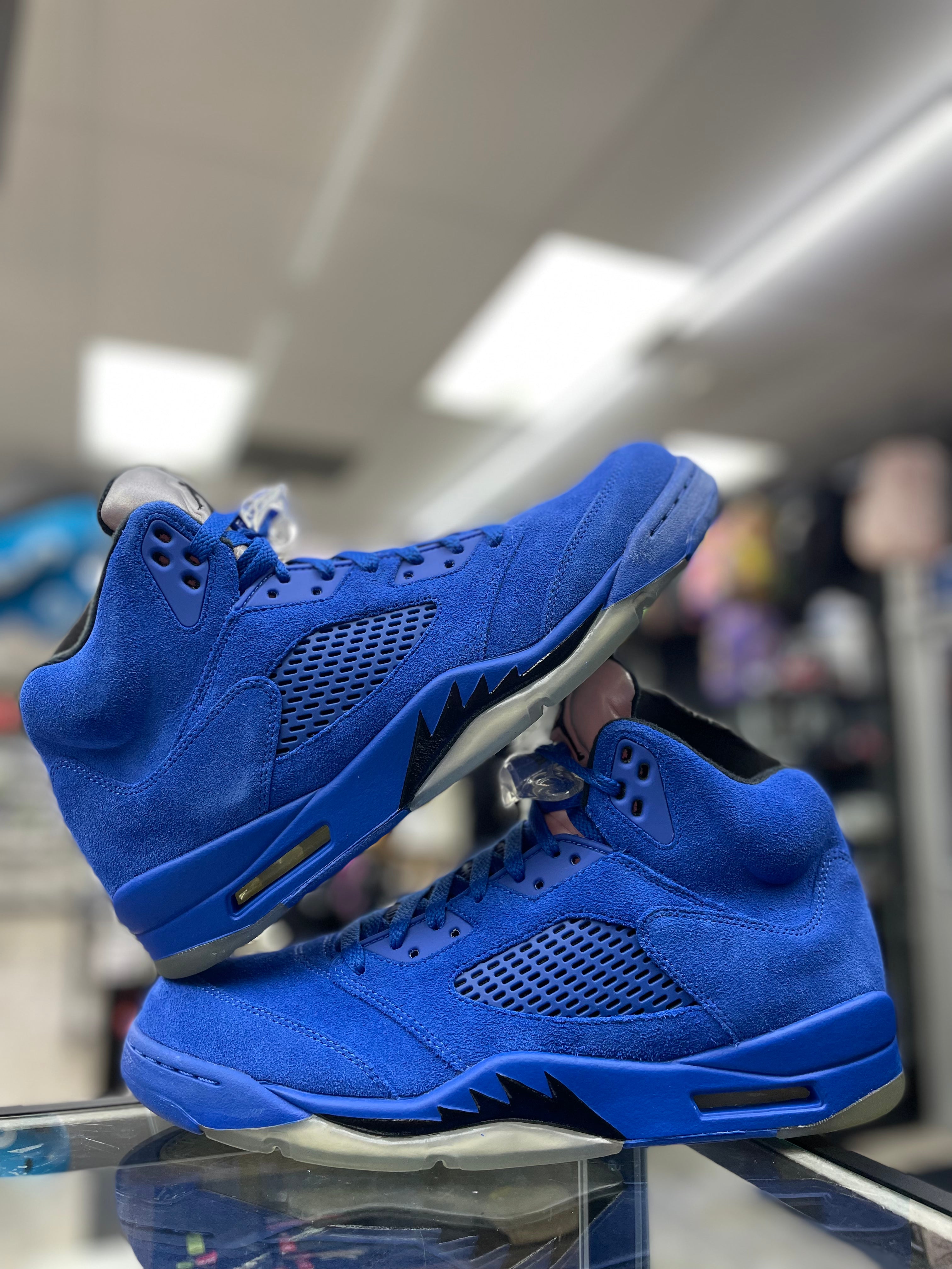 Air Jordan Retro 5 "Blue Suede"