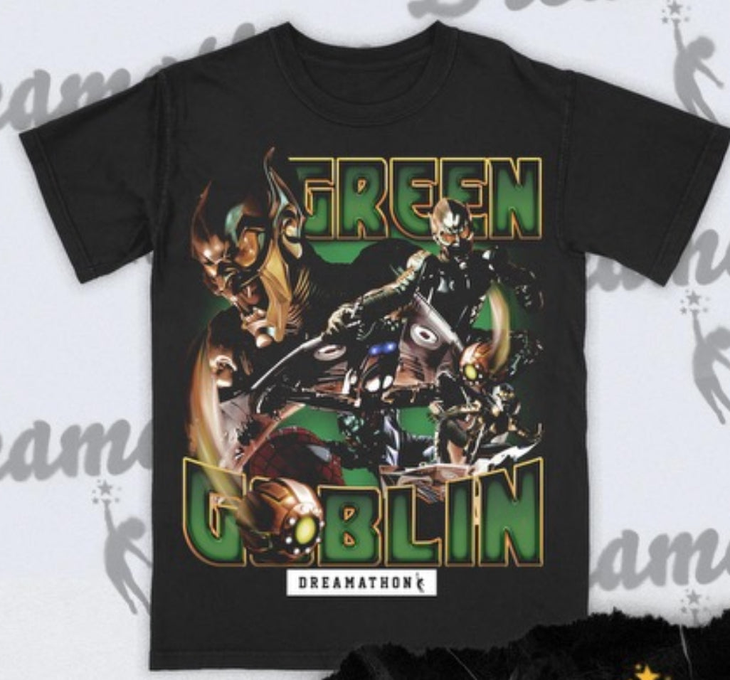 Dreamthon “Green Goblin” Black Tee