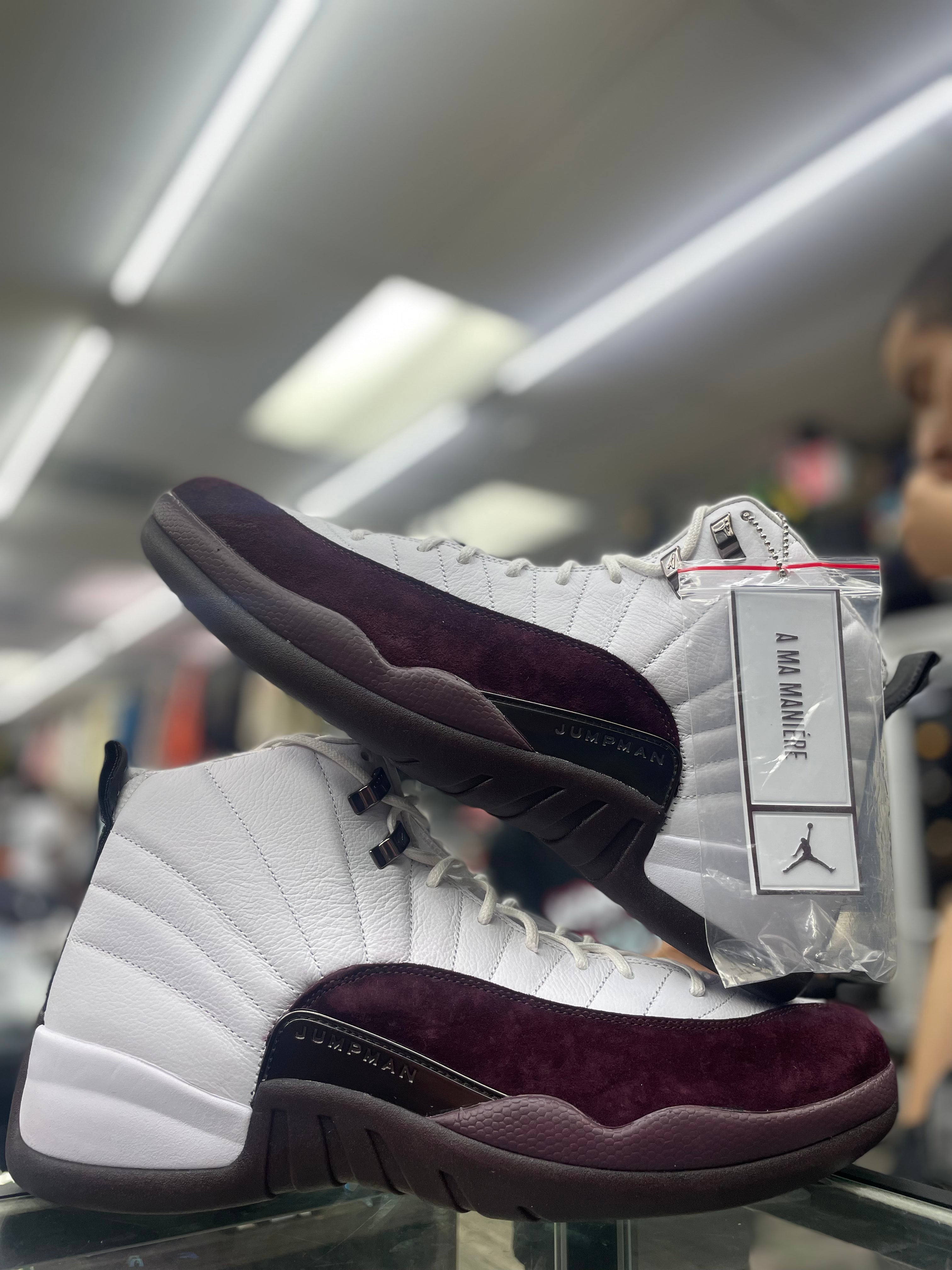 Air Jordan Retro 12 “A Ma Maniere White”