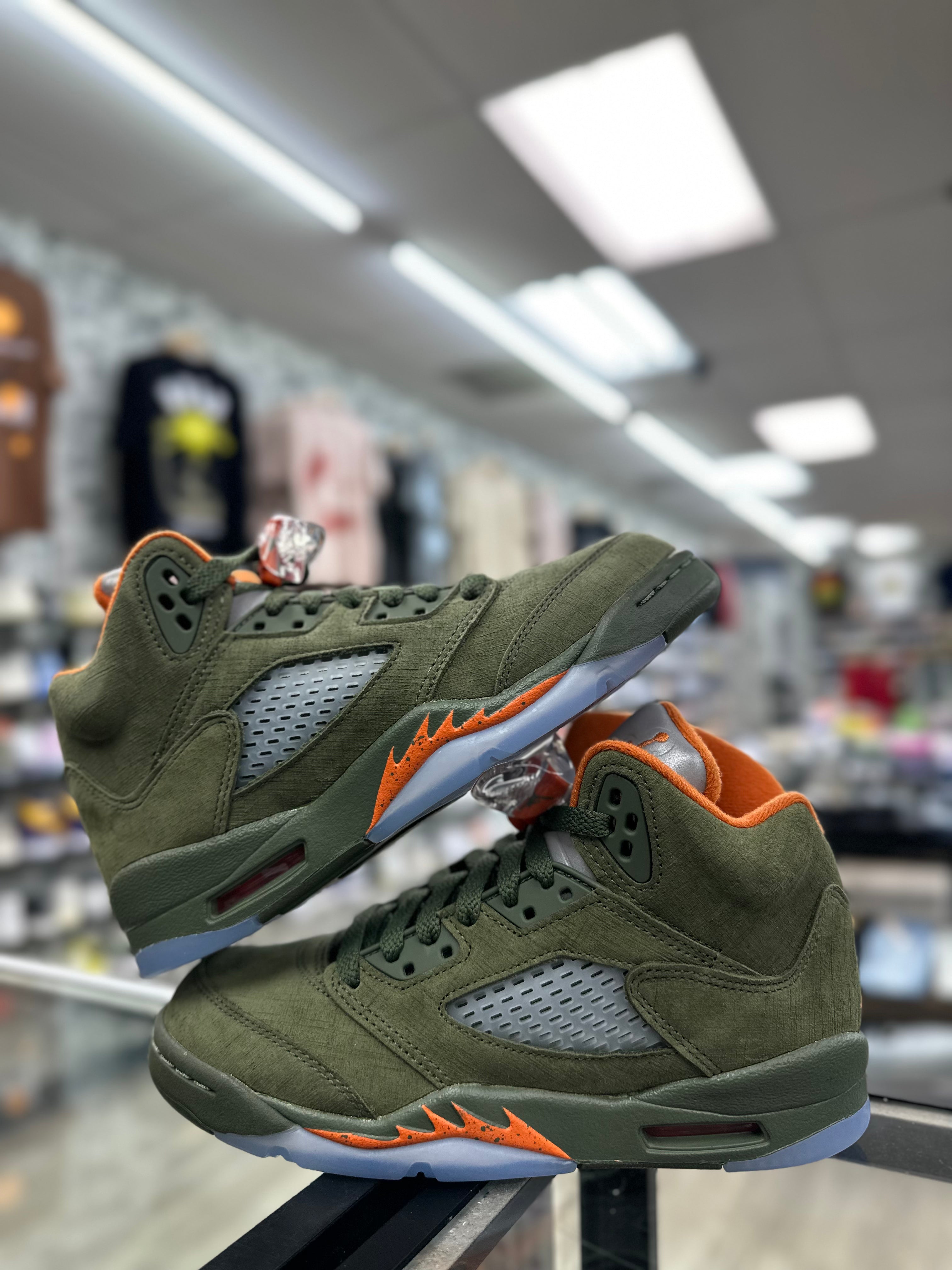 Air Jordan Retro 5 "Olive" (GS)