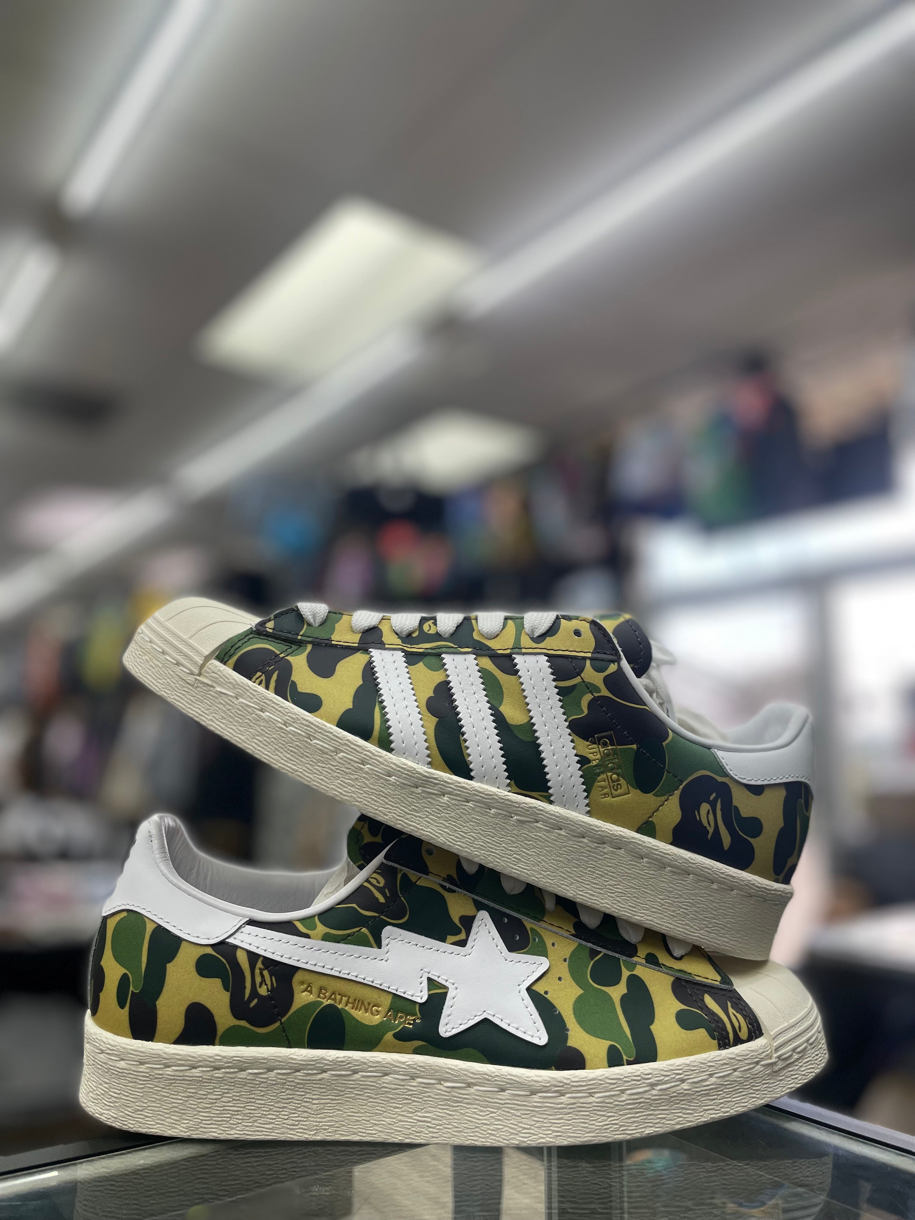 Adidas Superstar “Bape ABC Camo Green” (GZ8981)