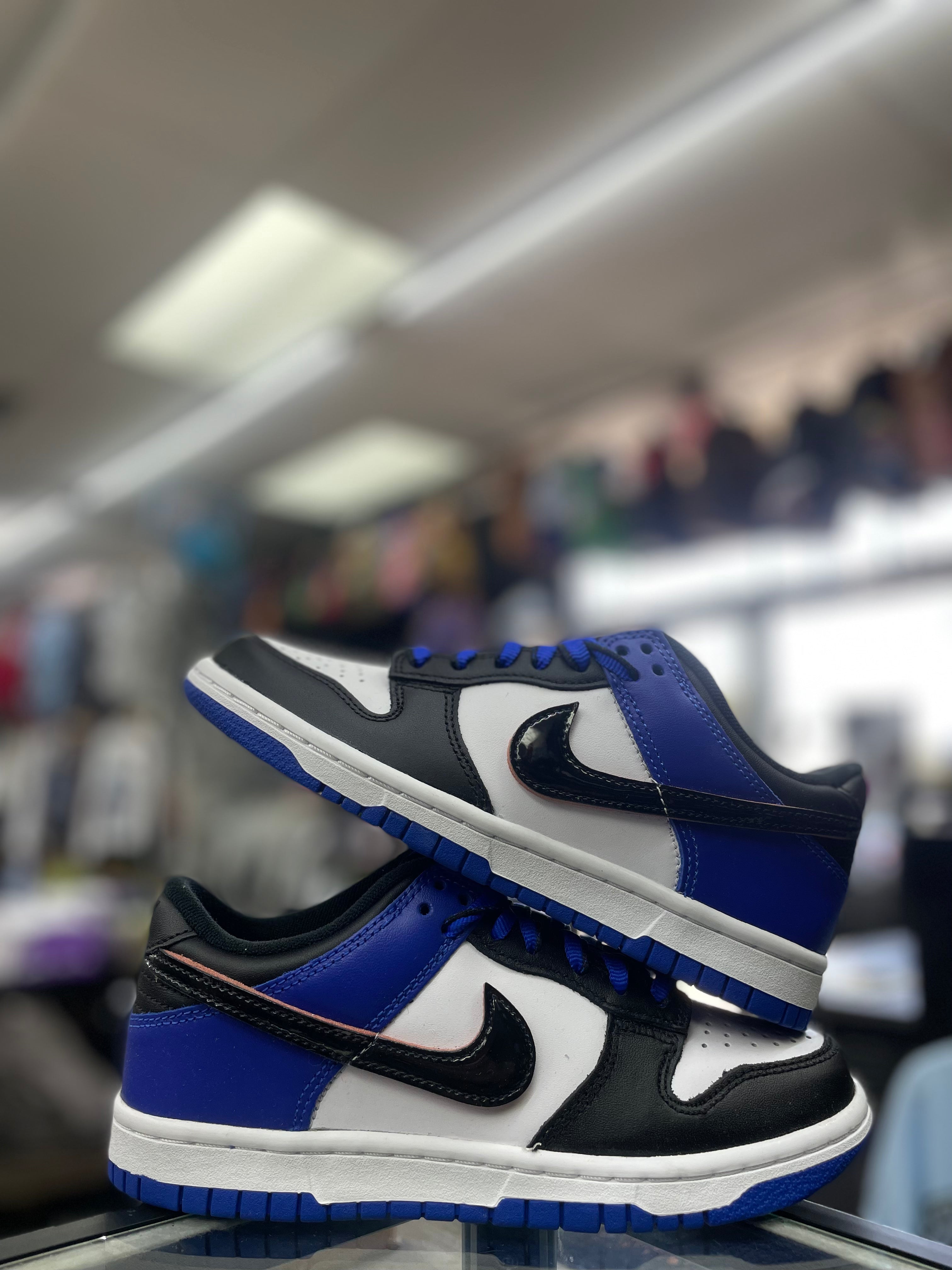 Nike Dunk Low "White Racer Blue"  (GS) (HF0970-100)