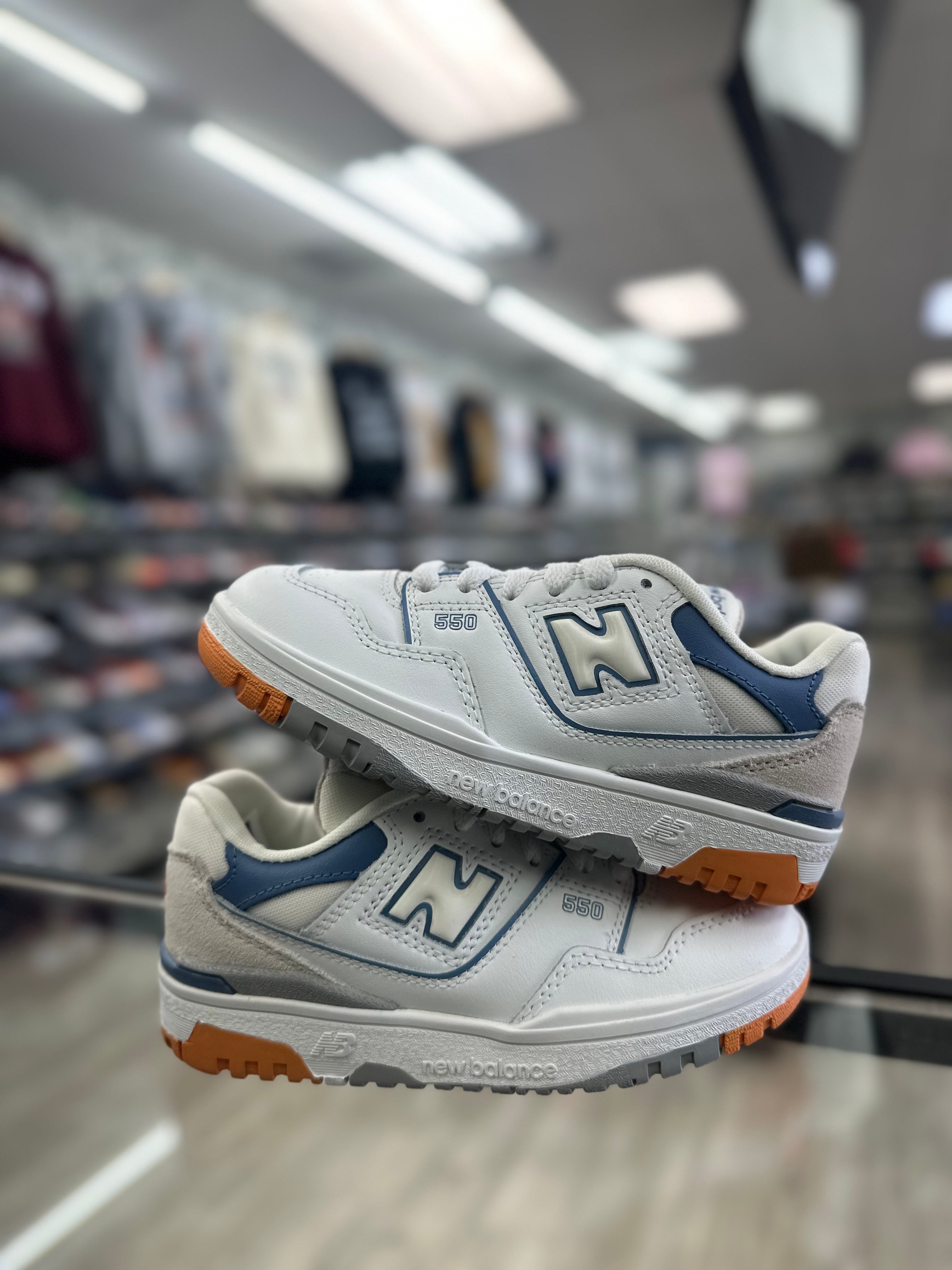 New Balance 550 "White/Mercury Blue" (PS)