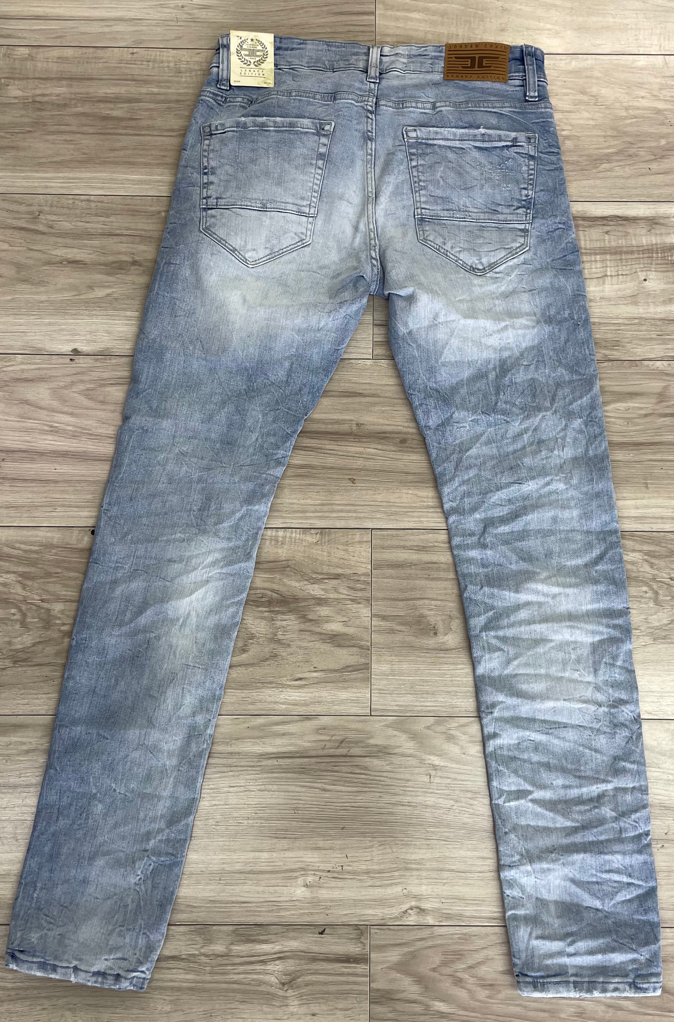 Jordan Craig "Ice Blue Skinny Jeans"