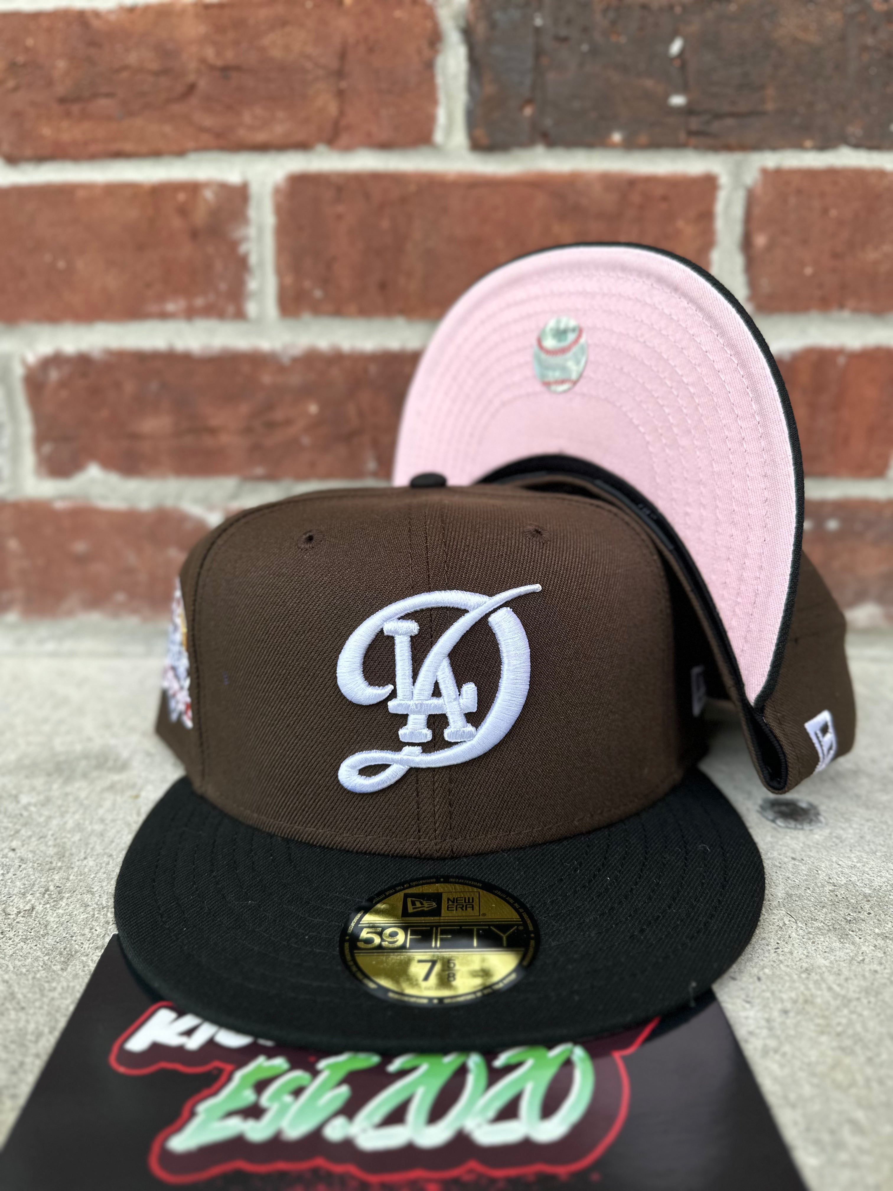 New Era 59 FIFTY Fitted "LOS ANGELES DODGERS" 2024 BROWN WORLD SERIES CHAMPIONS