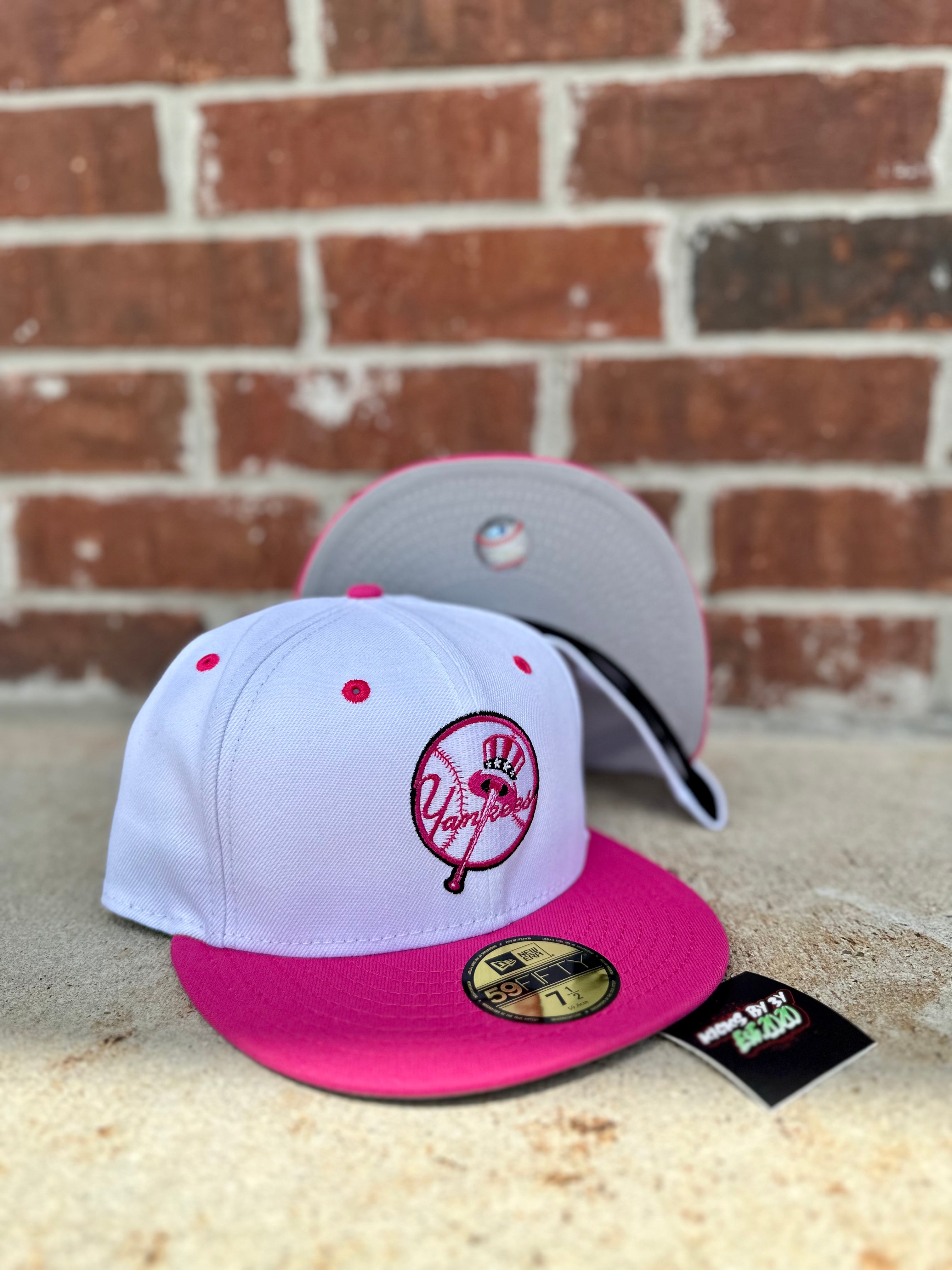 New Era 59 FIFTY Fitted "New York Yankees" Alternate Pink Logo