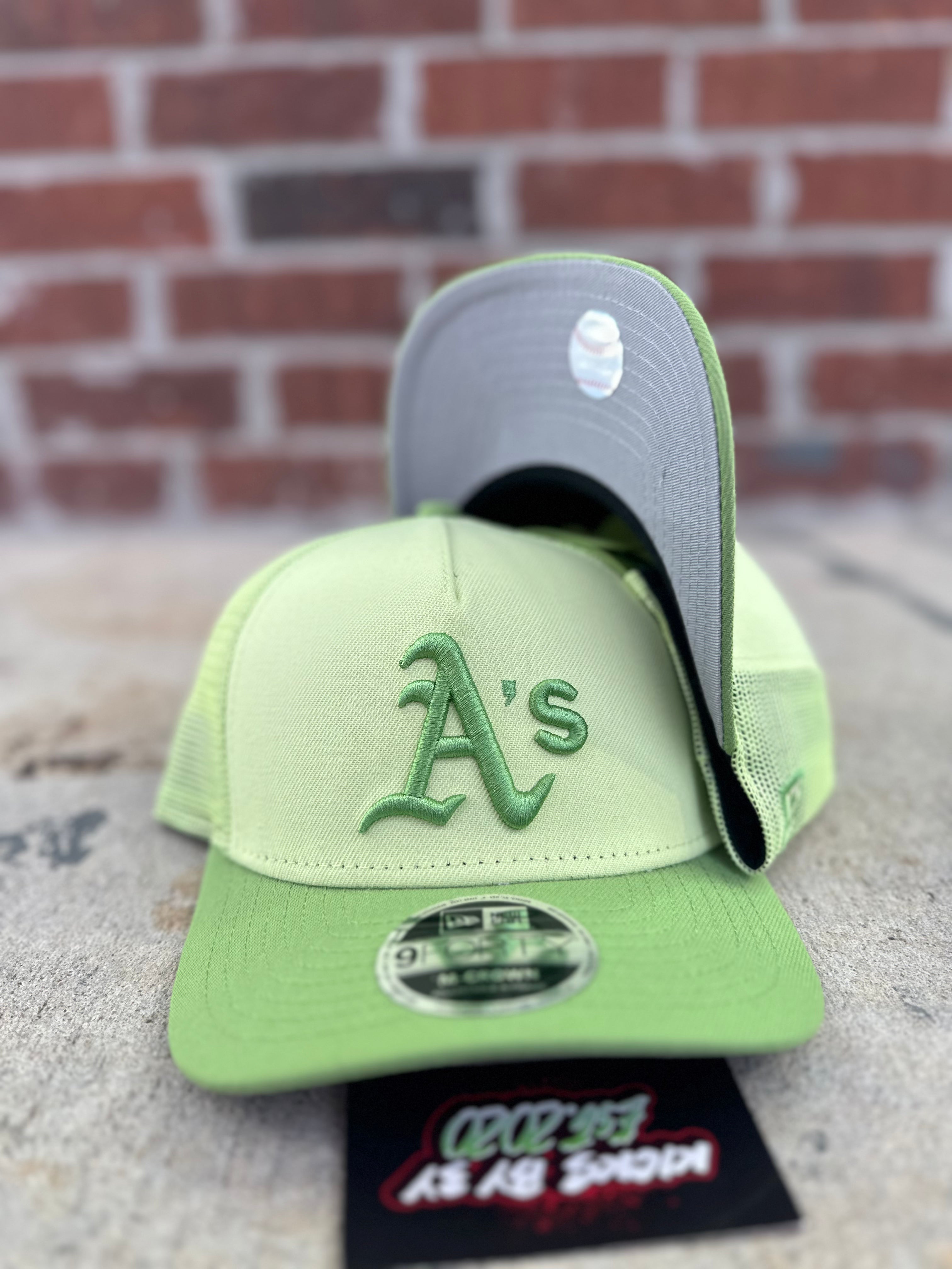 New Era 9Forty "Athletics" M-Crown (Neon Green) 60615072