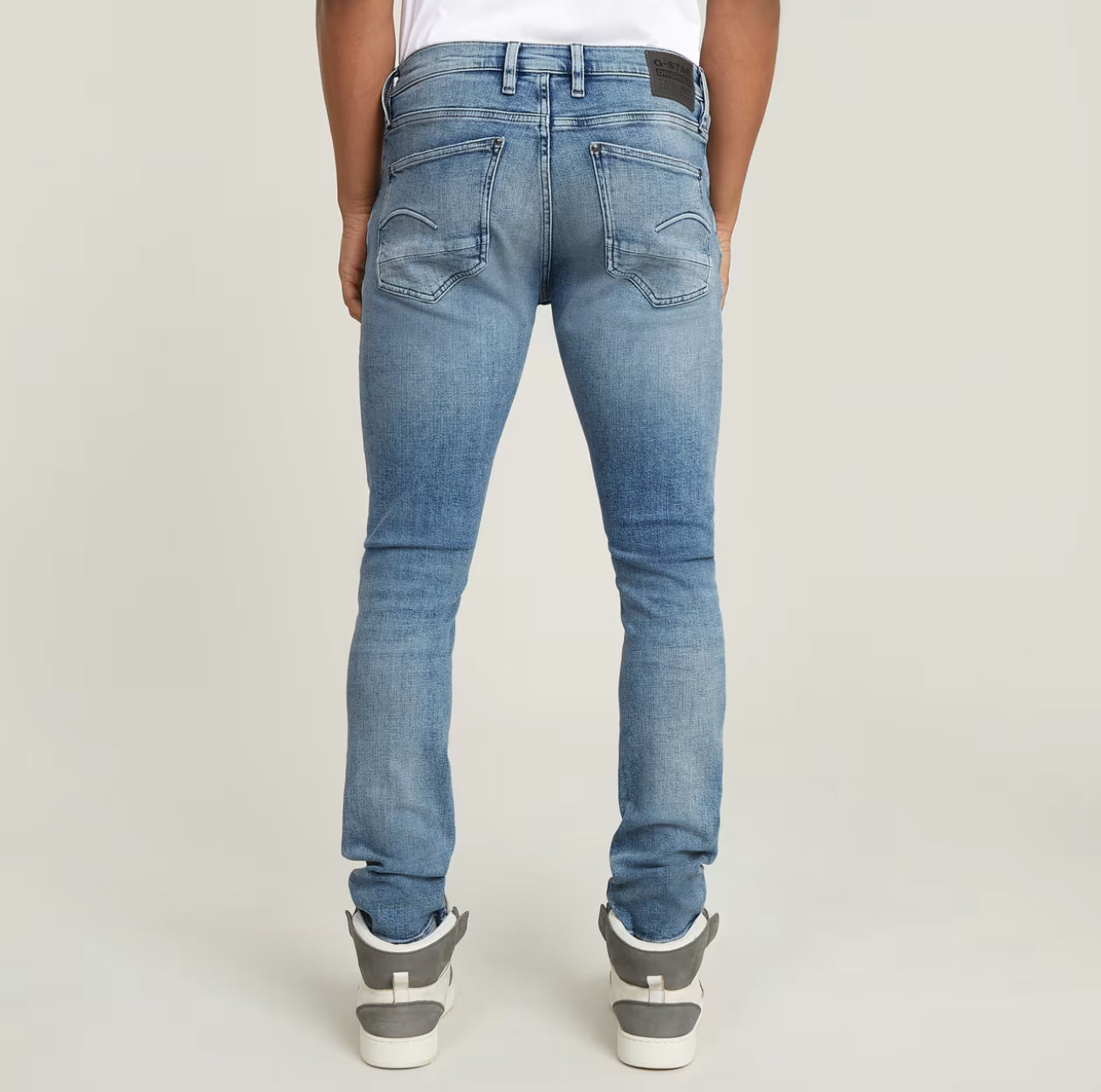 G-Star Raw "Revend FWD Skinny Jeans" (Antique Faded Icecap)