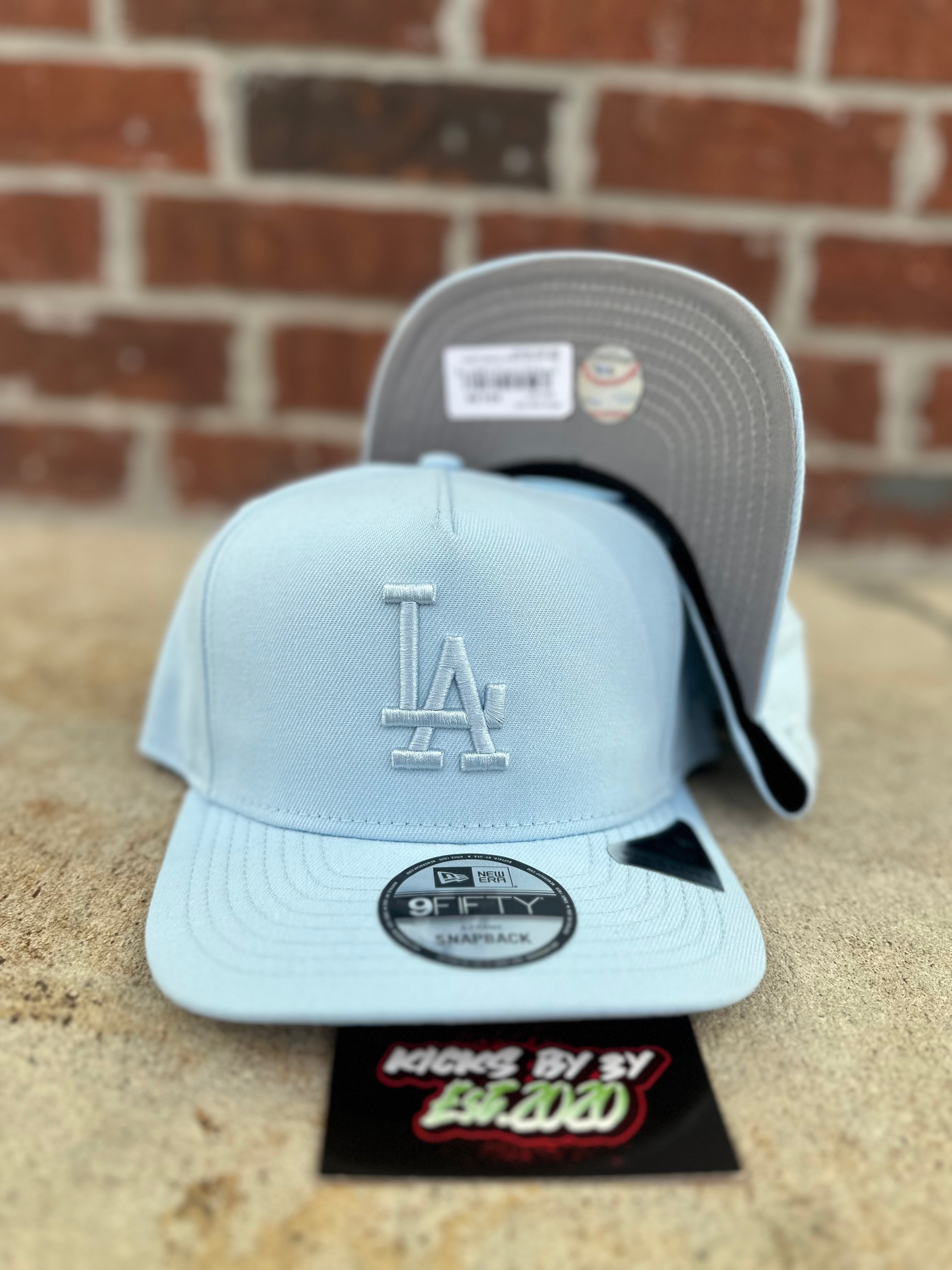 New Era 59 FIFTY Fitted "Los Angeles Dodgers" Baby Blue Color Pack Pre-Curved A-Frame (60616326)