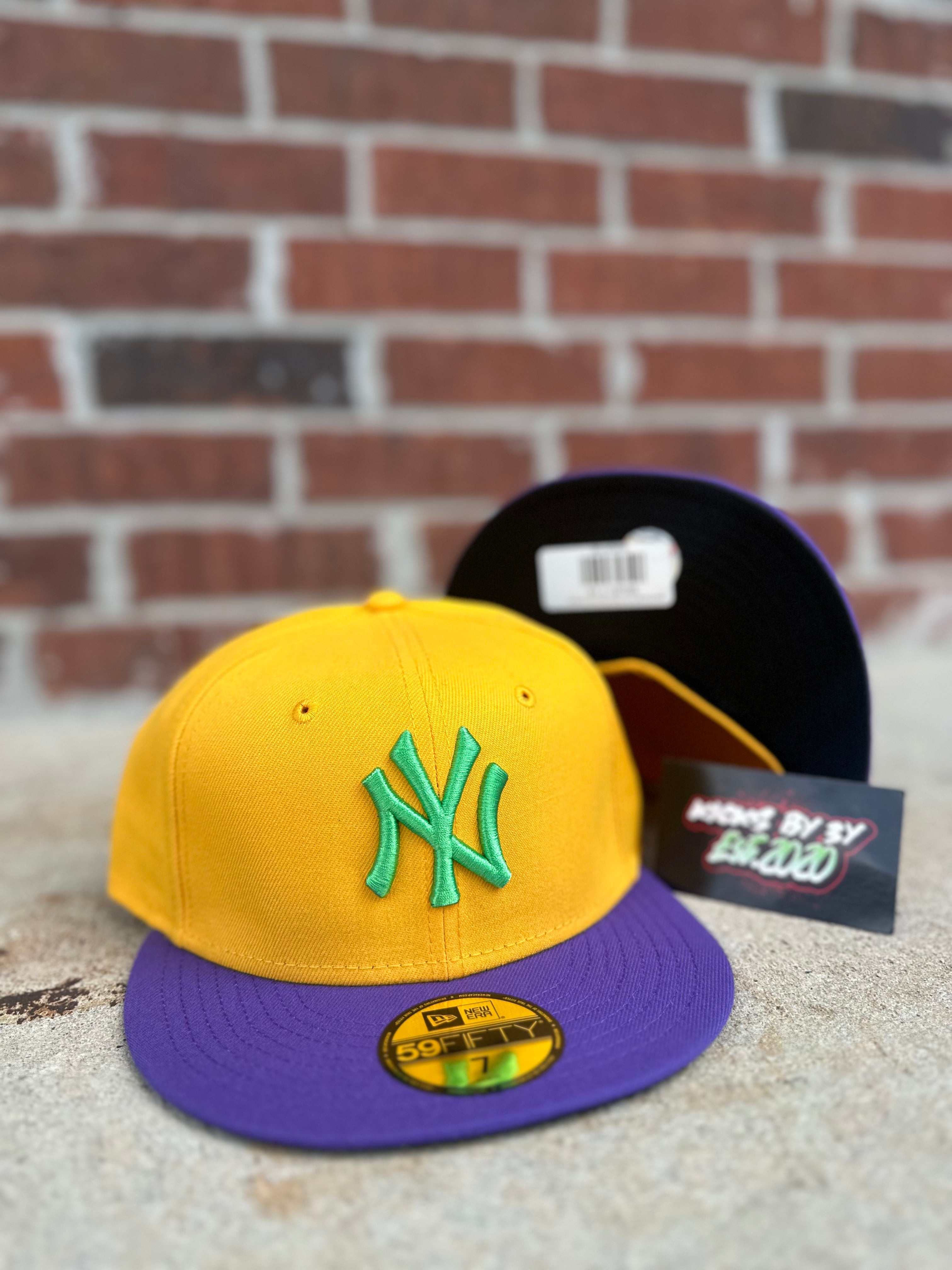 New Era 59 FIFTY Fitted "New York Yankees" Purple/Green/Gold