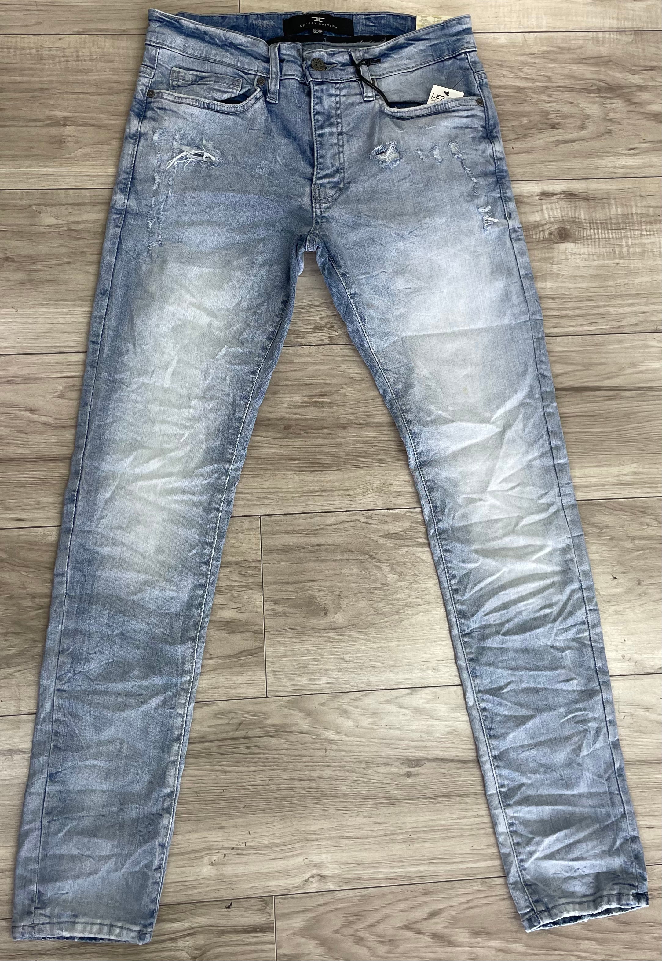 Jordan Craig "Ice Blue Skinny Jeans"