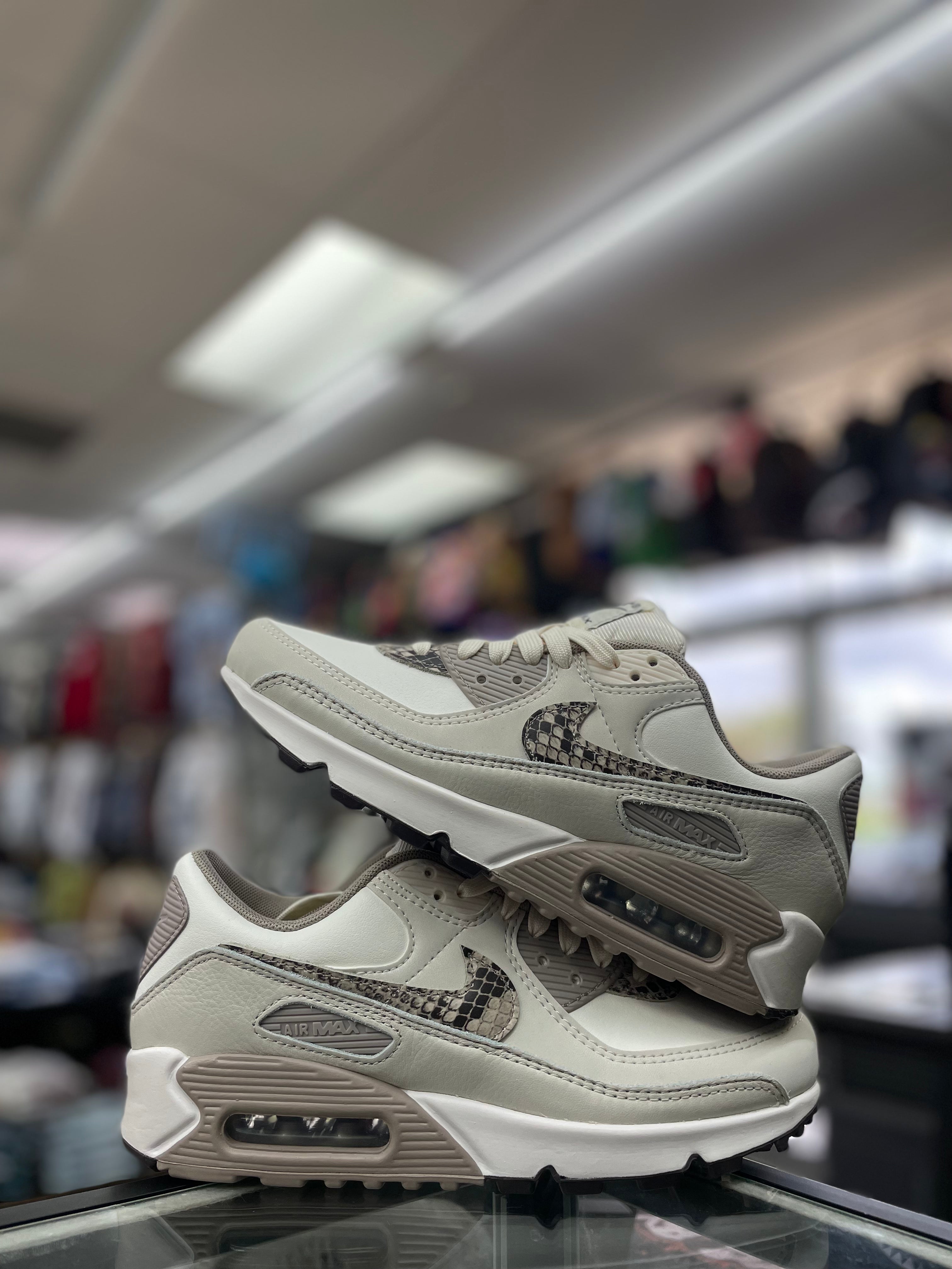 Nike Air  Max 90 “Light Pink Snakeskin” (Womens) (HV4915-100)