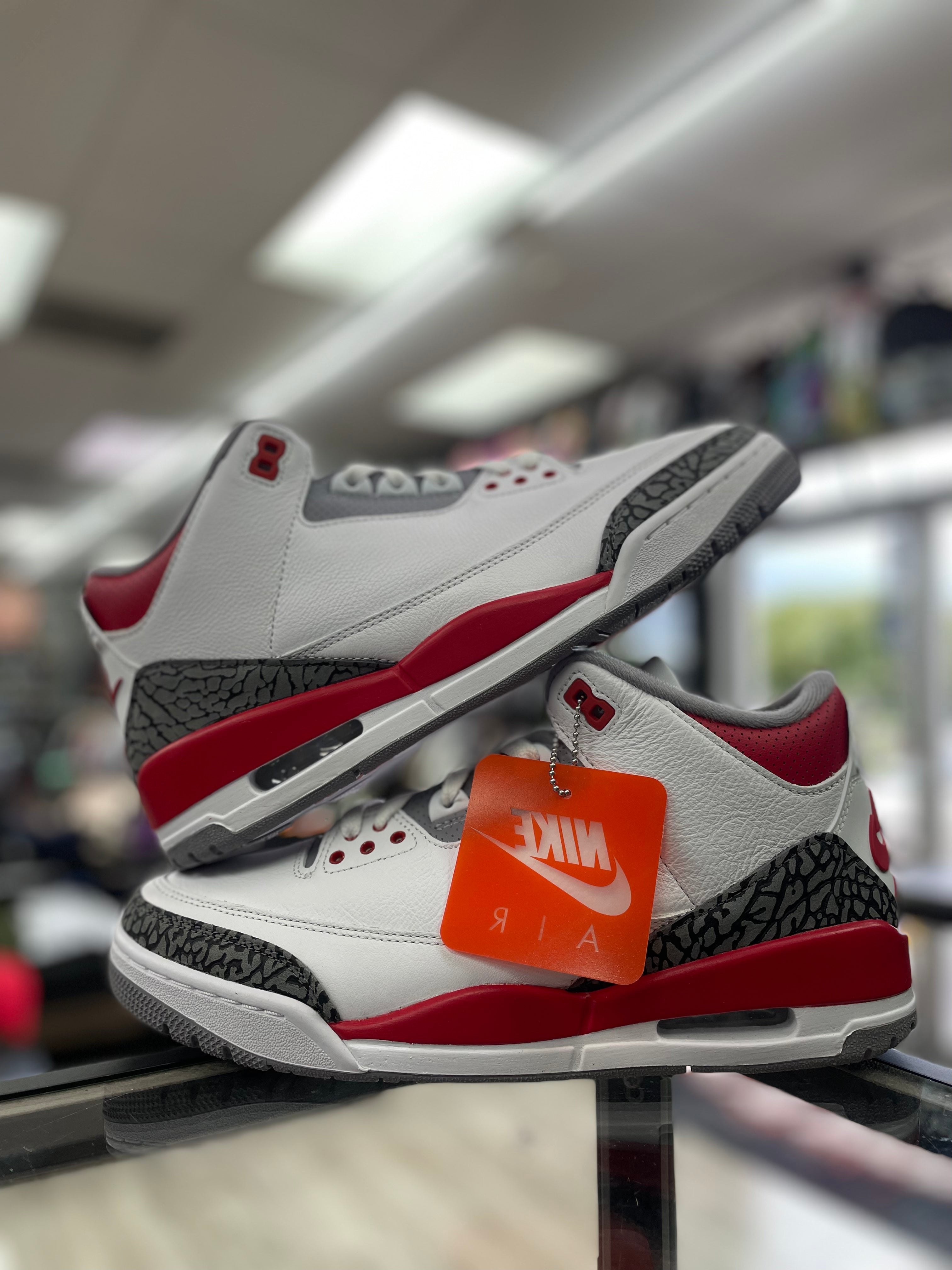 Air Jordan Retro 3 “Fire Red” (Men)