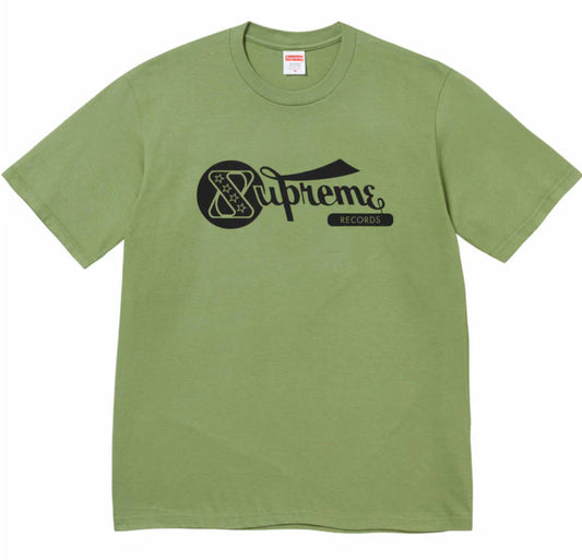 Supreme “ Record ” Tee (Green)
