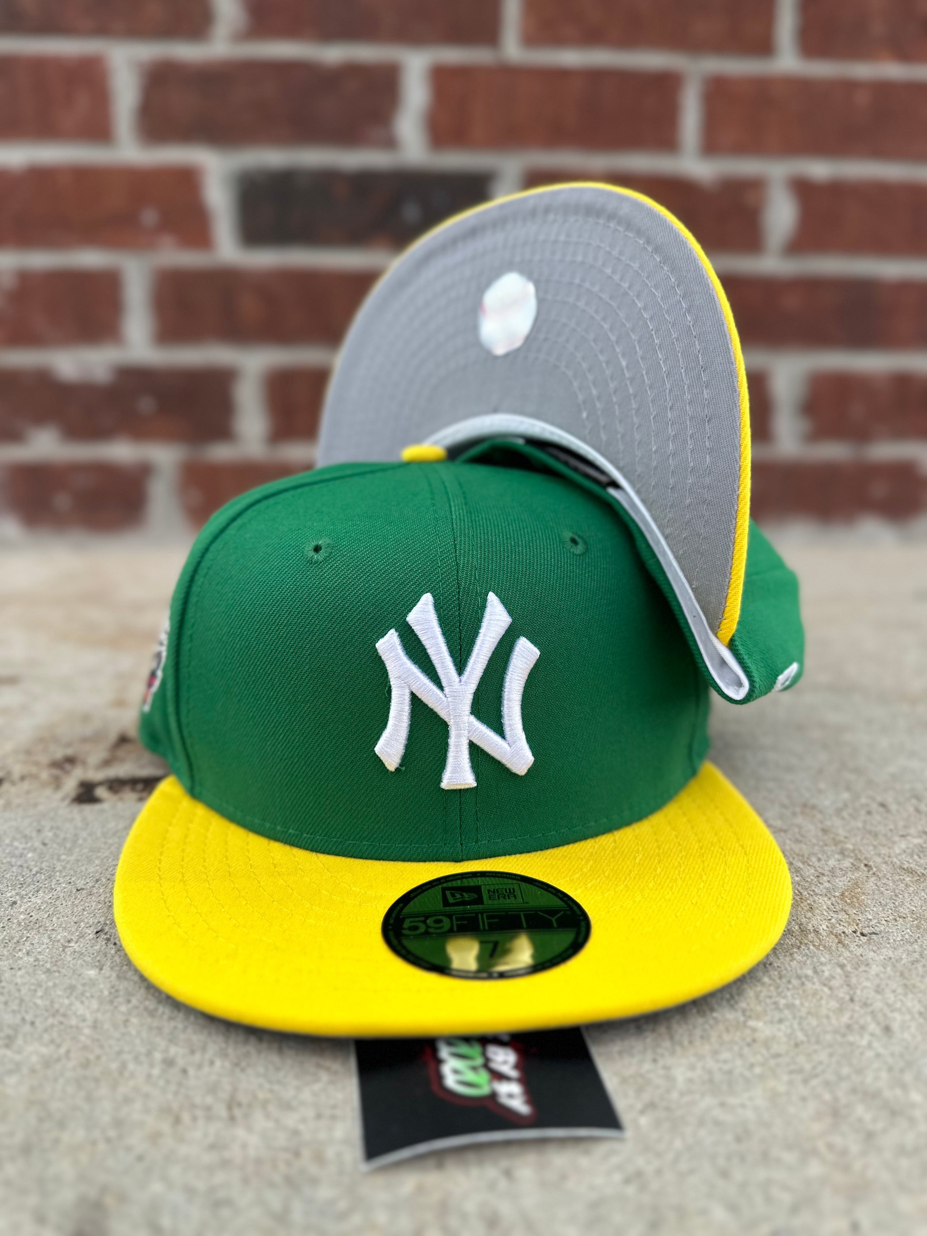 New Era 59 FIFTY Fitted "New York Yankees" 1998 World Series Pine Green/Yellow