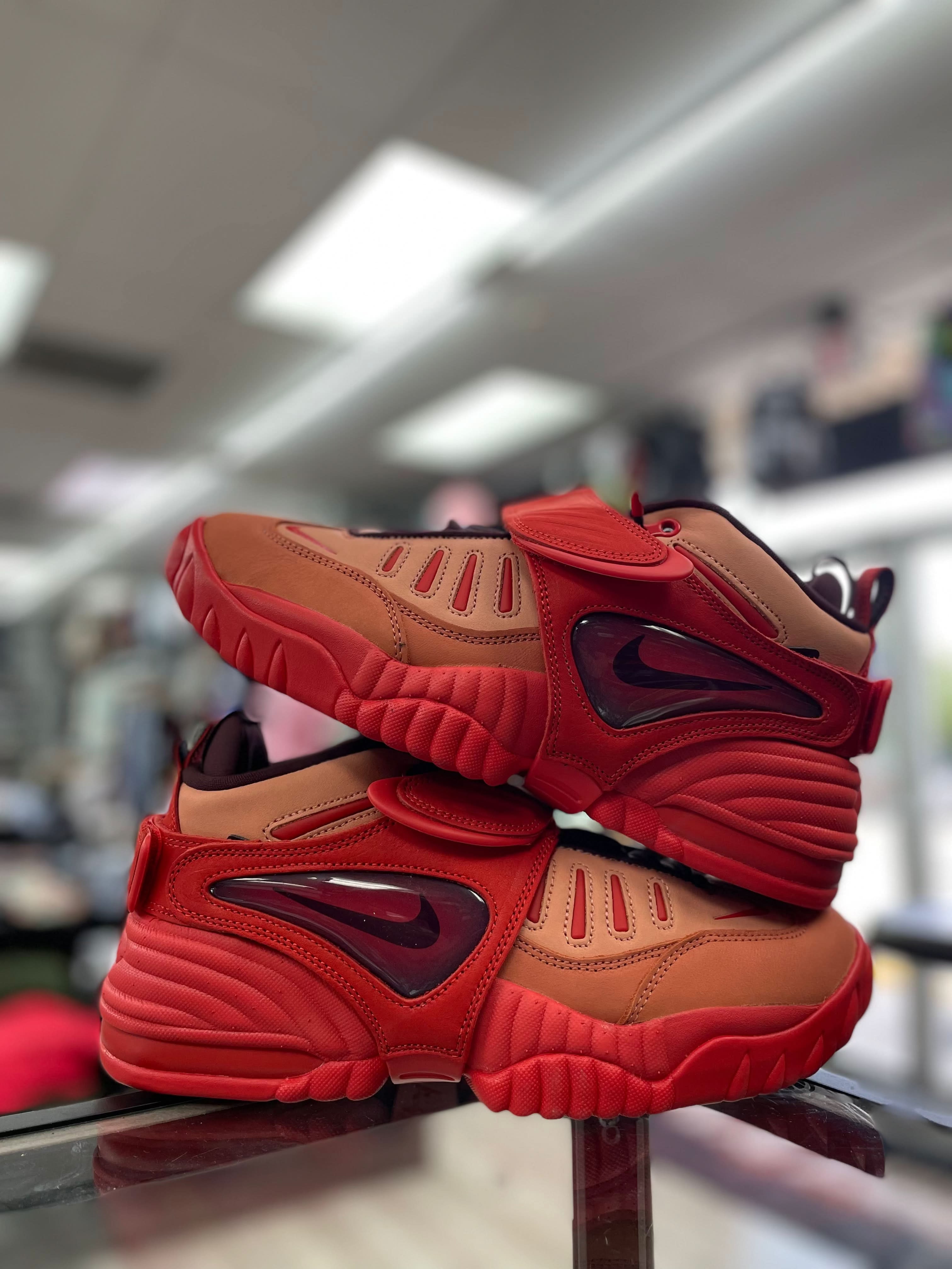 NIKE x AMBUSH ☆ Air Adjust Force Burgundy Nike Air Adjust Force 'Ambush Light Madder Burgundy Crush”