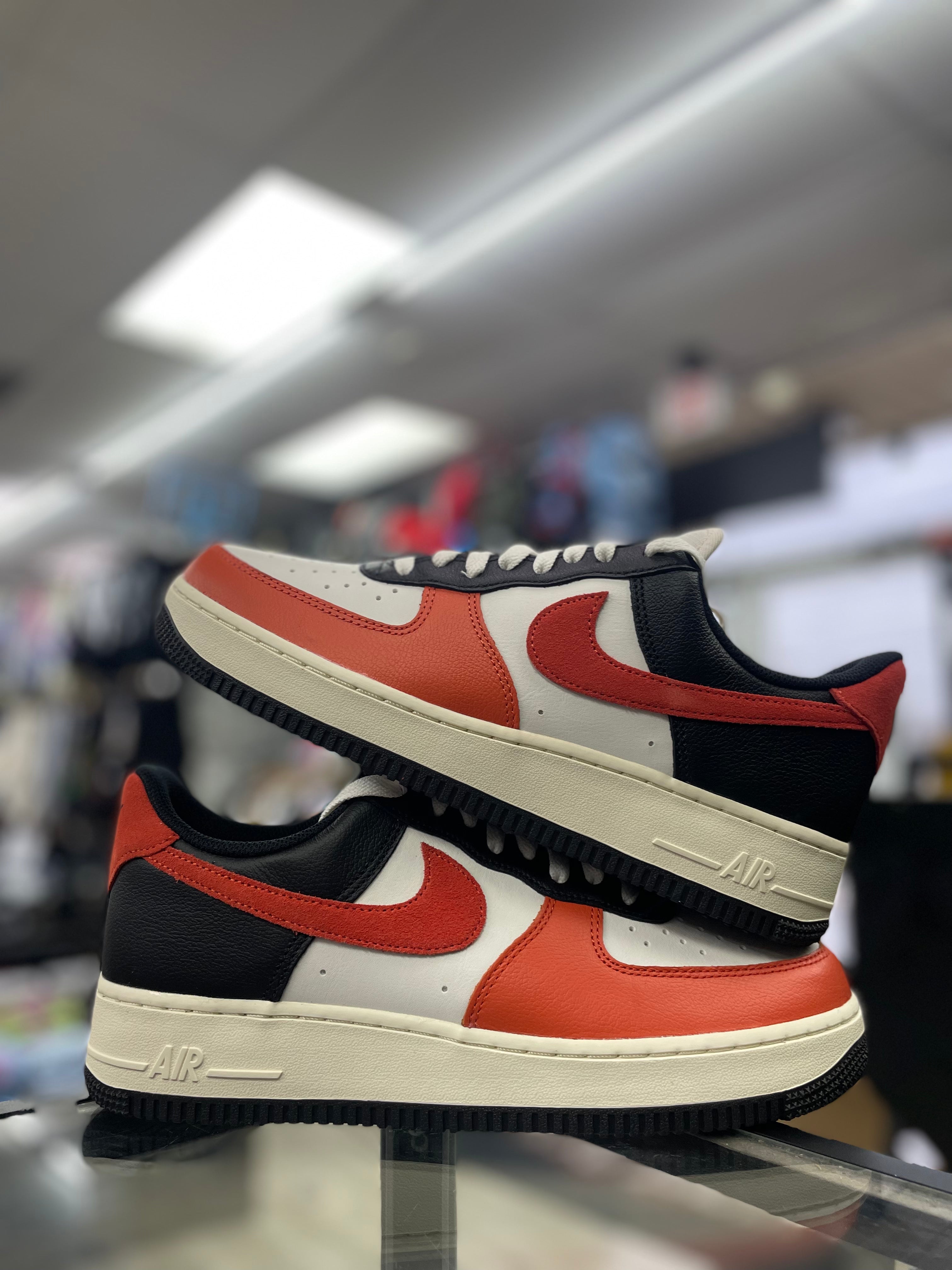 Nike Air Force 1 Low “Black Vintage Coral Phantom Orange”