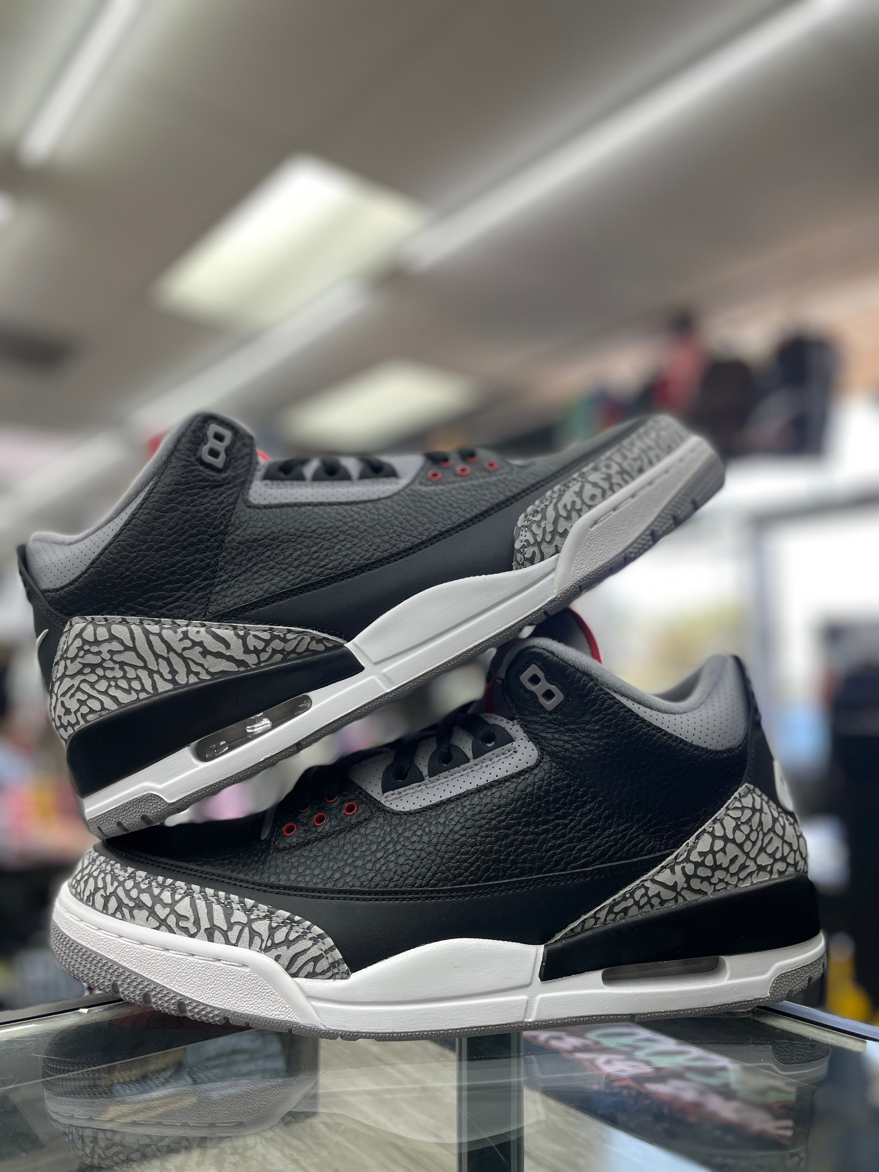 Air Jordan Retro 3 “Black Cement Reimagined” (2018) (854262-001)