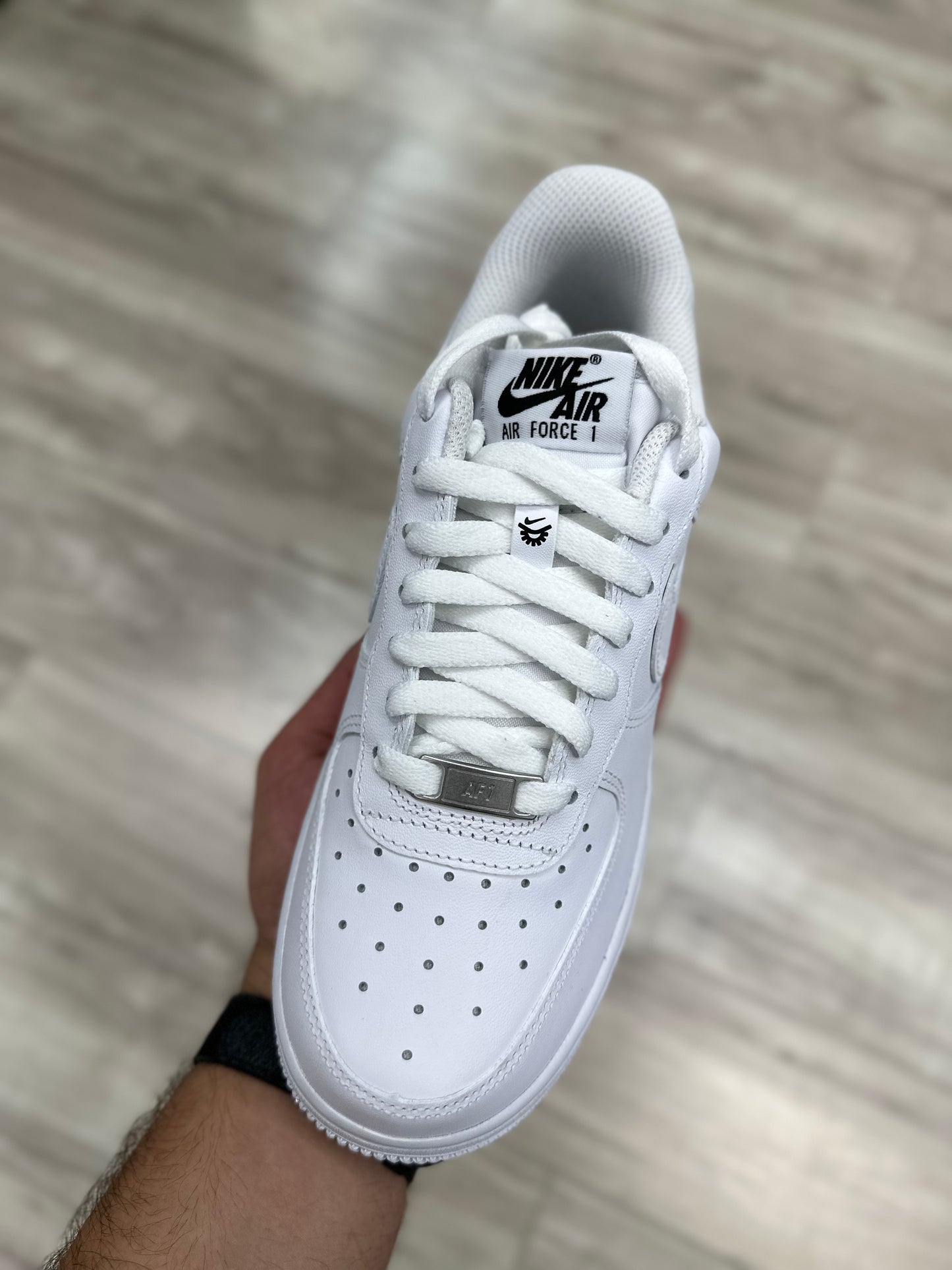 Nike Air Force 1 Low "Flyease"  (GS) (Triple White)