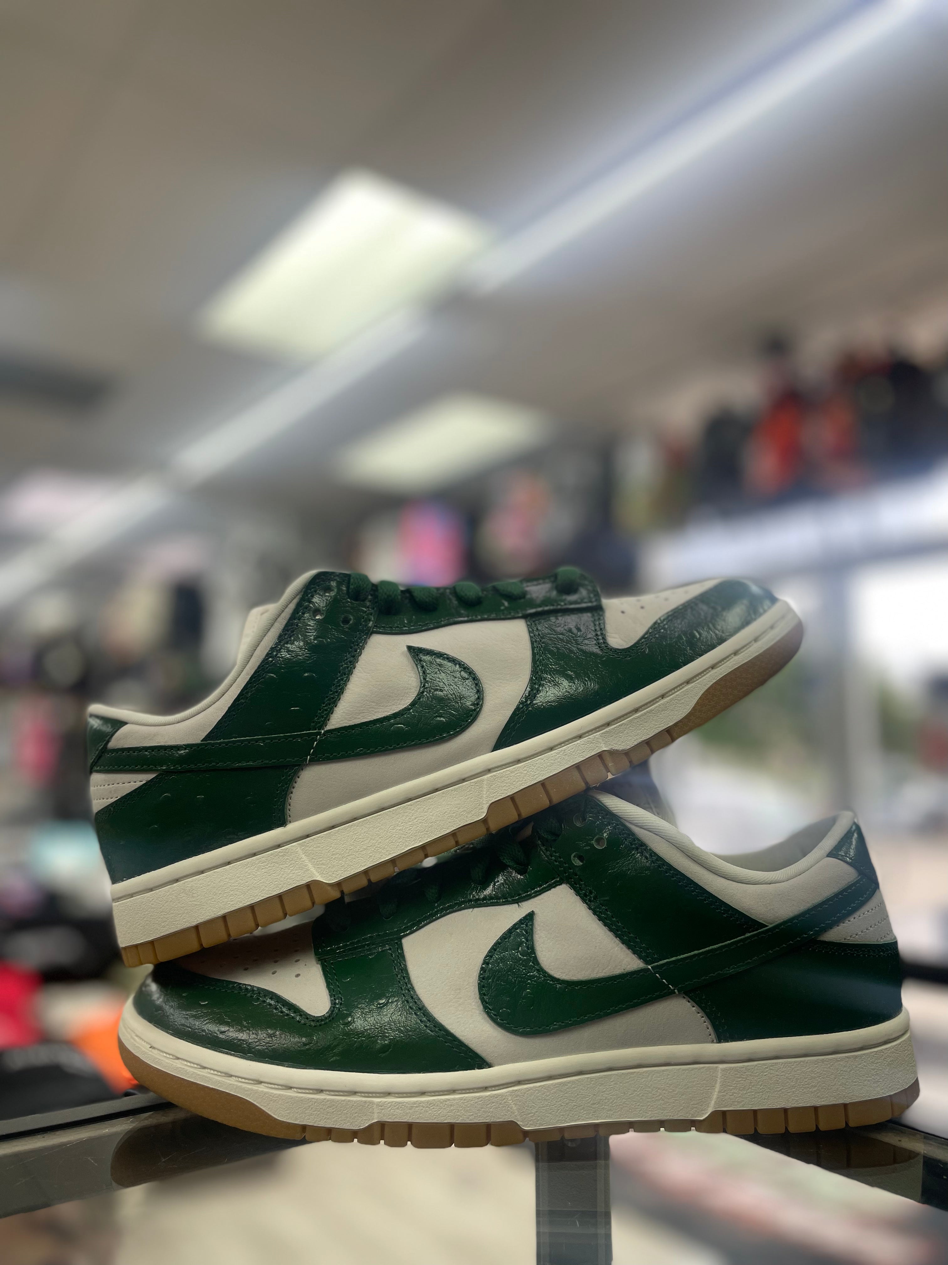 Nike Dunk Low “Gorge Green Ostrich”