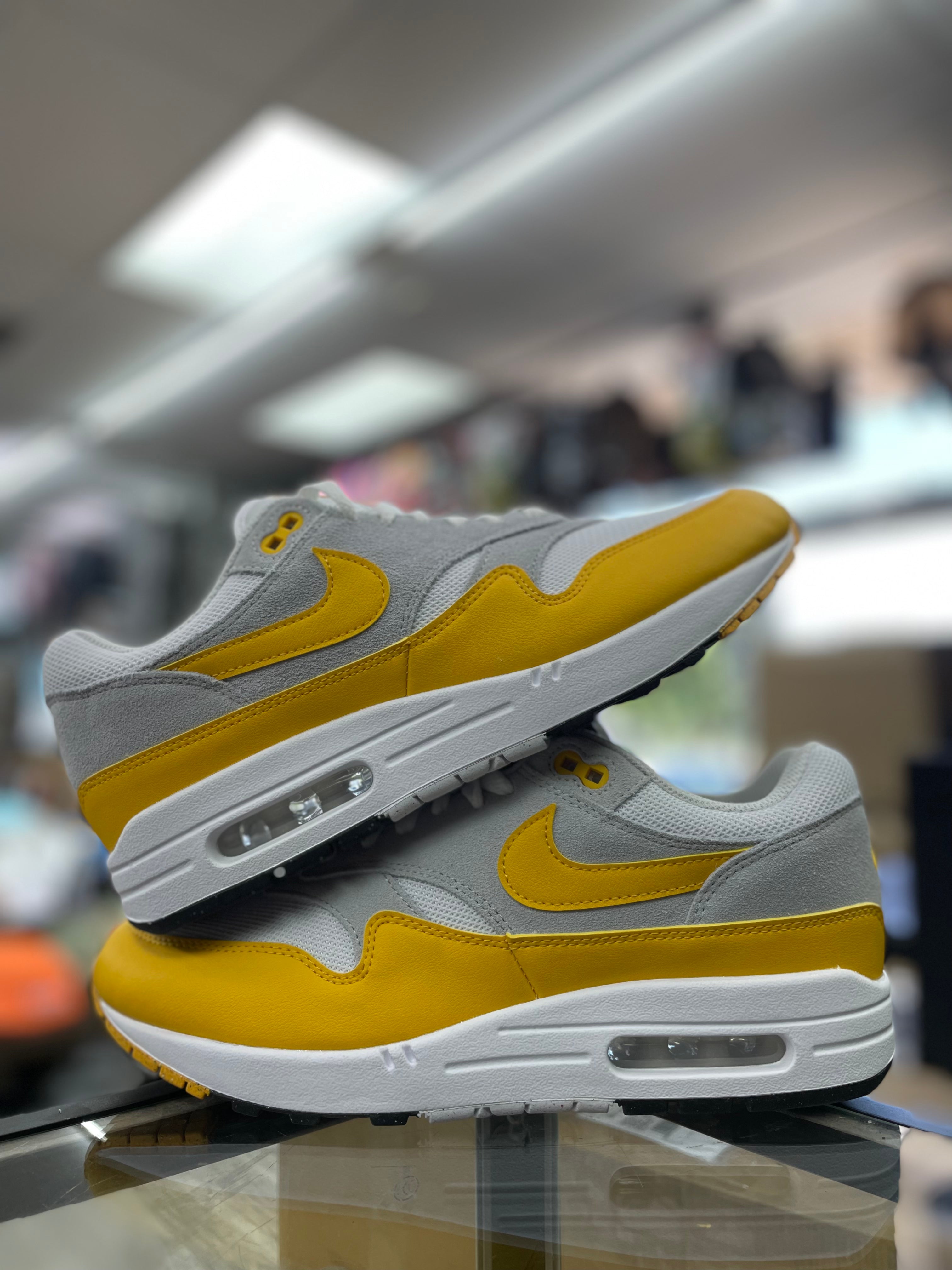 Nike Air Max 1 "White/ University Gold"