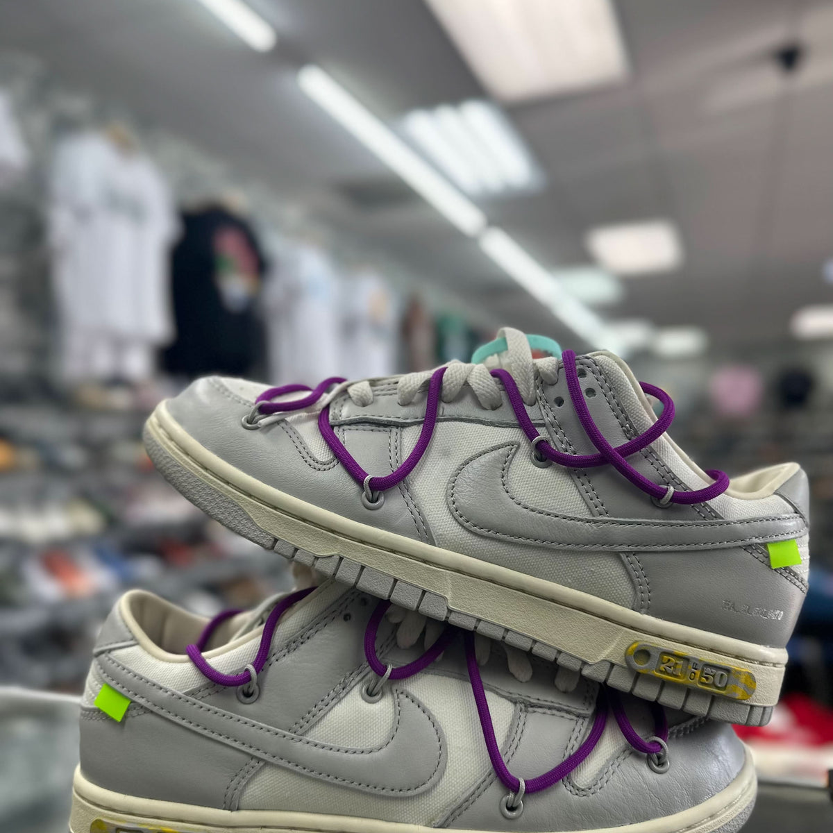 Nike Dunk Low x Off White “Lot 21”
