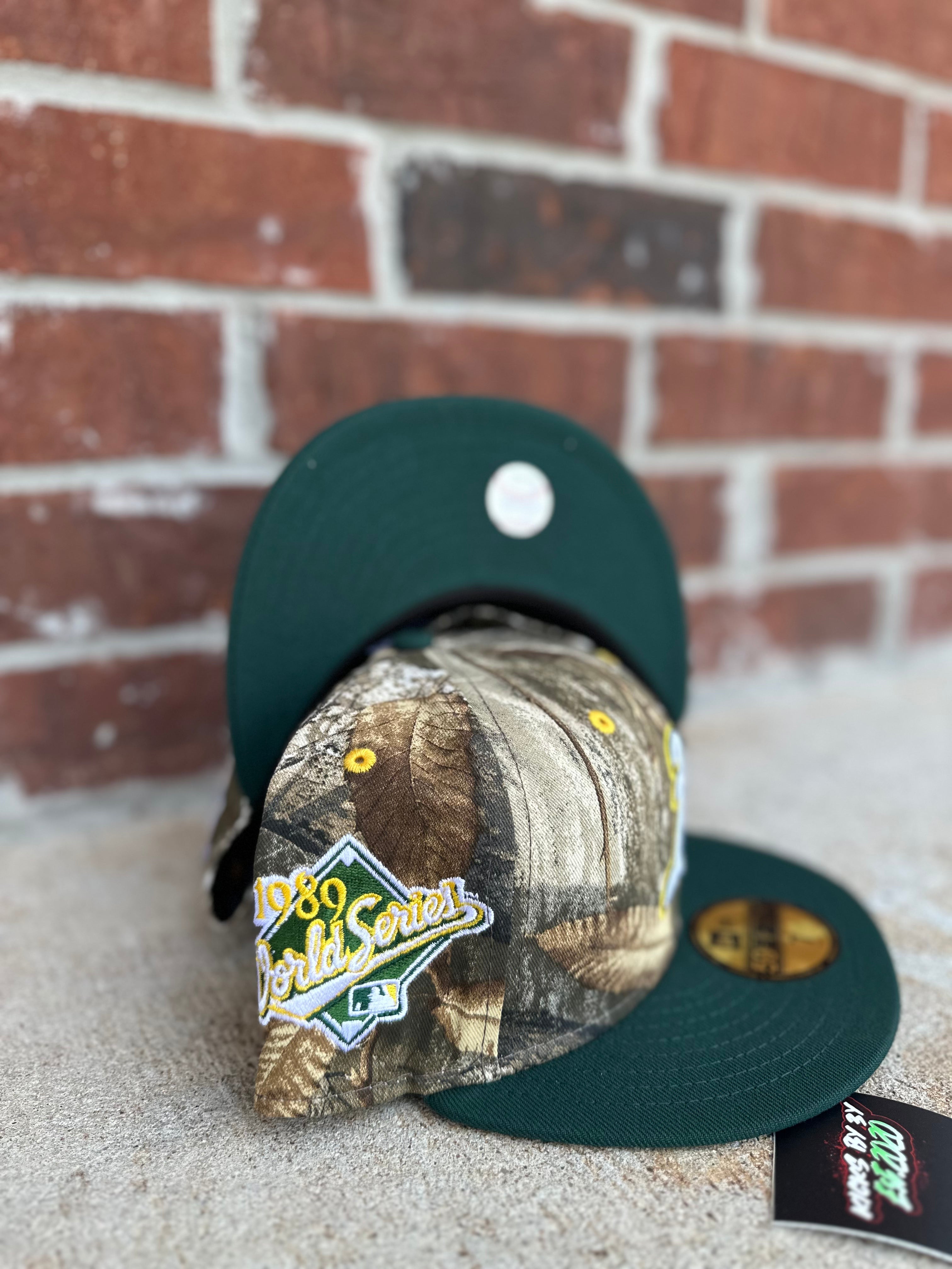 New Era 59 FIFTY Fitted X Real tree Camo"Oakland Athletics" 1989 World Series