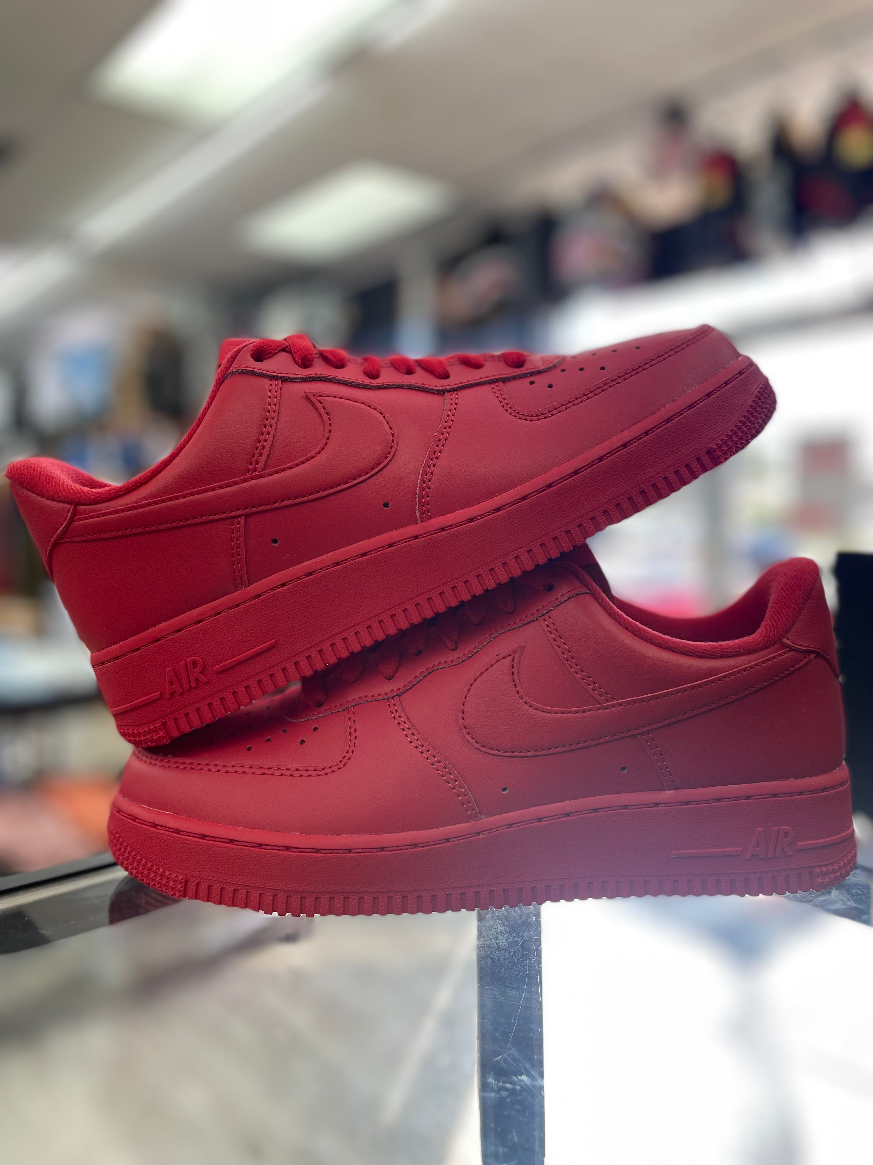 Nike Air Force 1 Low “All Red”