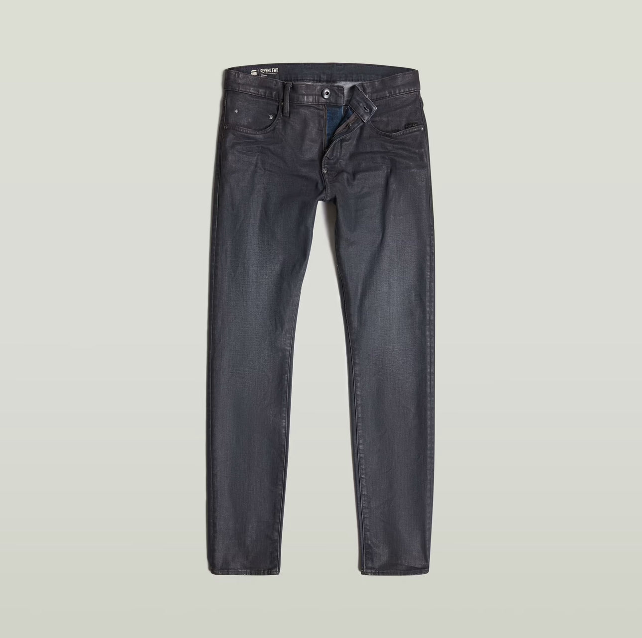 G-Star Raw "Revend FWD Skinny Jeans" (Worn In Grey Clay)