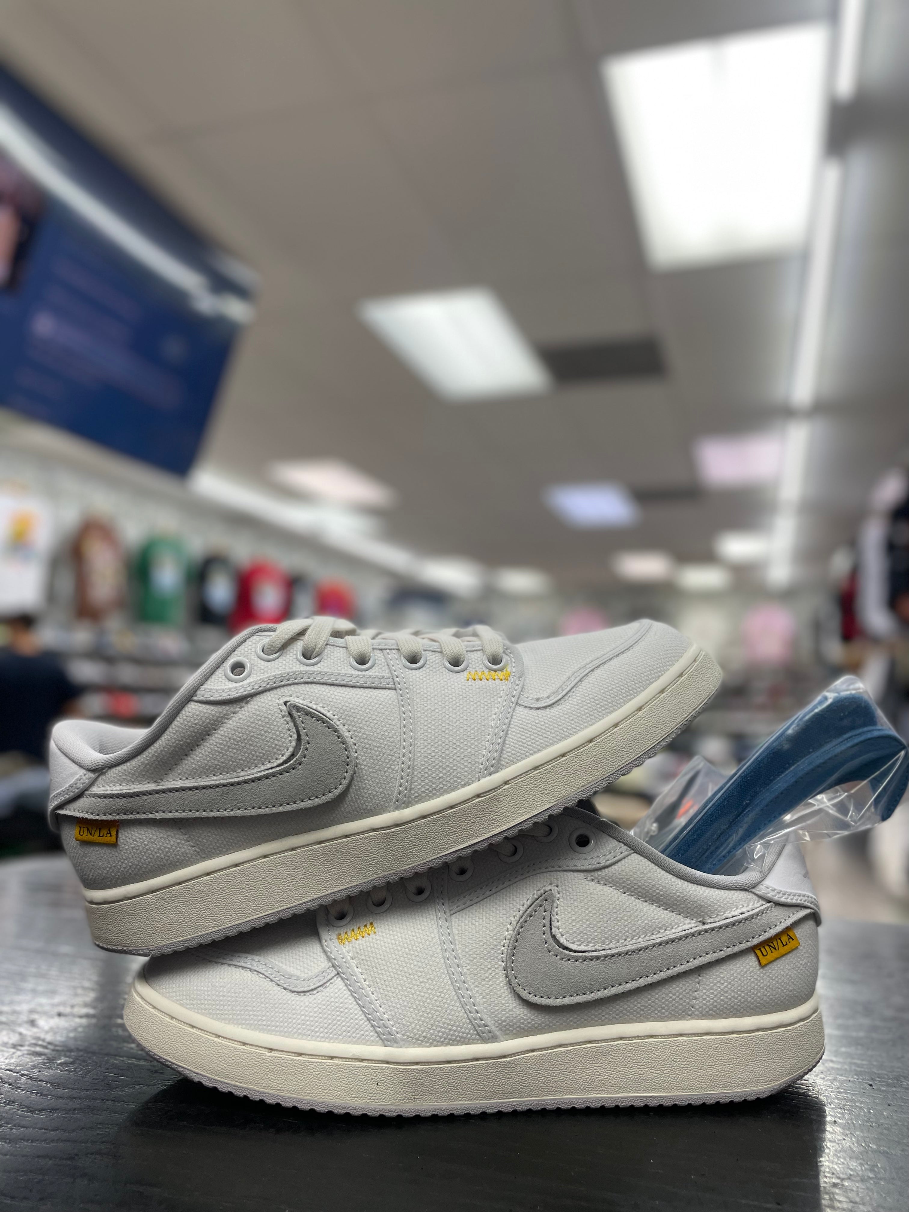 Air Jordan 1 Low AJKO X Union "White Canvas"