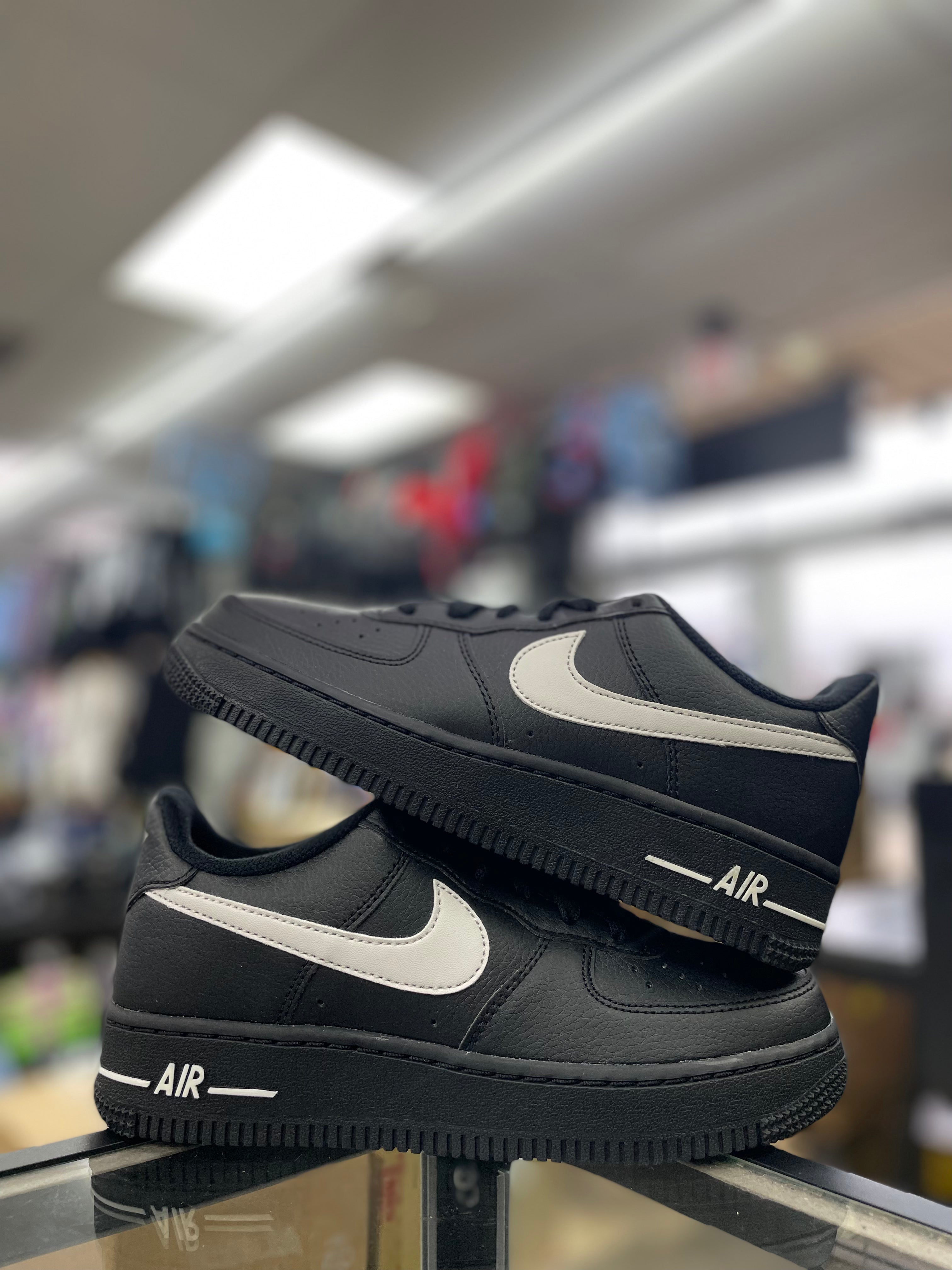 Nike Air Force 1 Low "Black/Phantom" (GS)