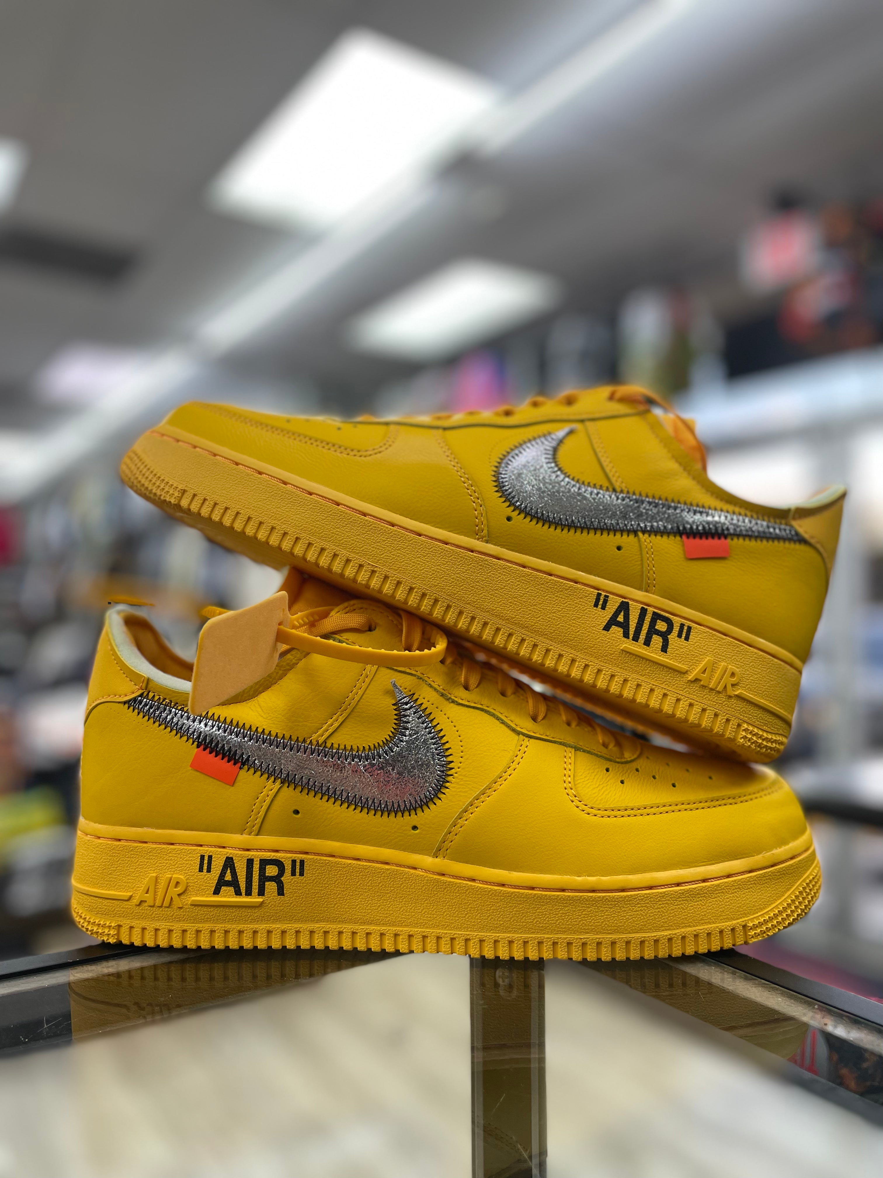 Nike Air Force 1 Low “Off-White ICA University Gold”